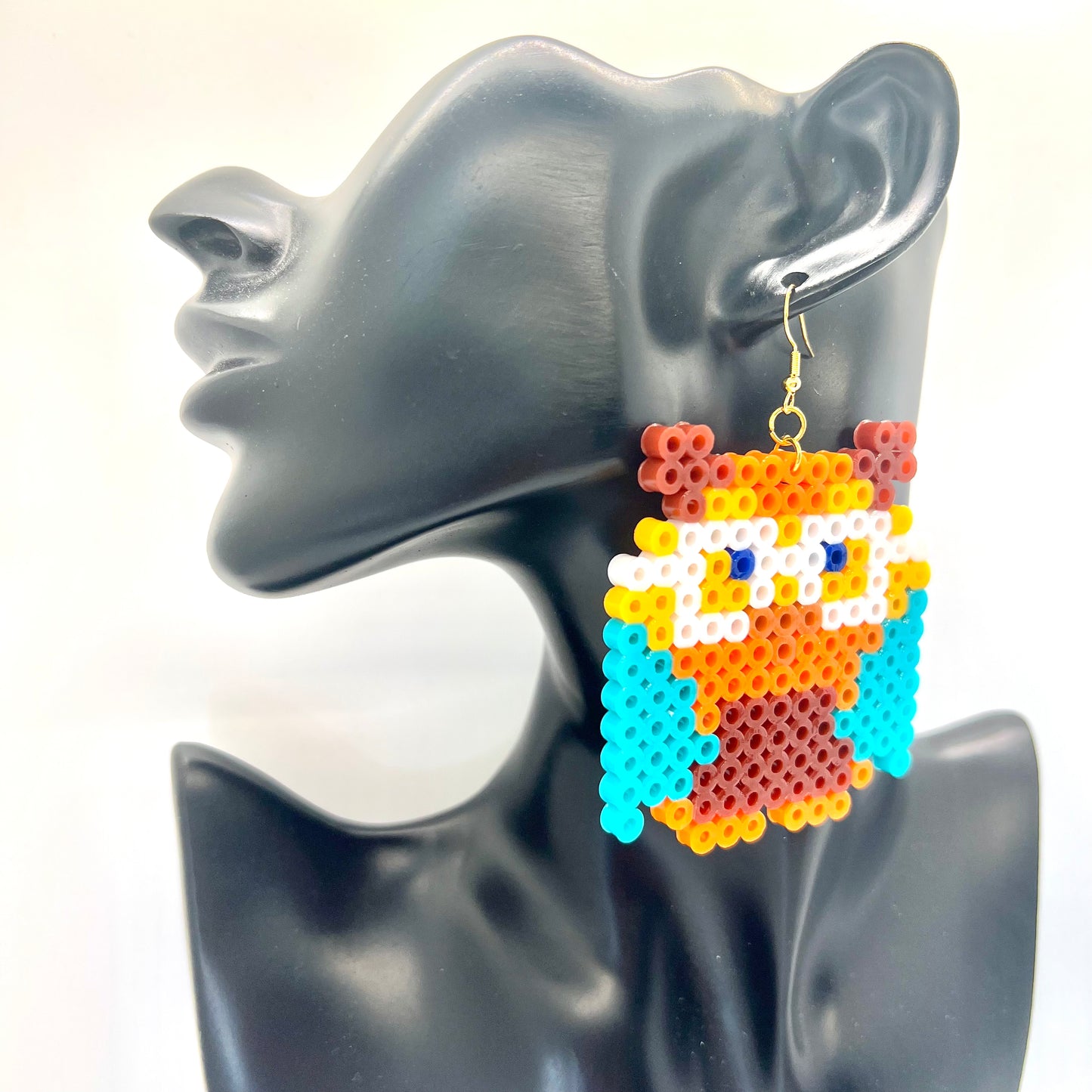 Large Owl Earrings