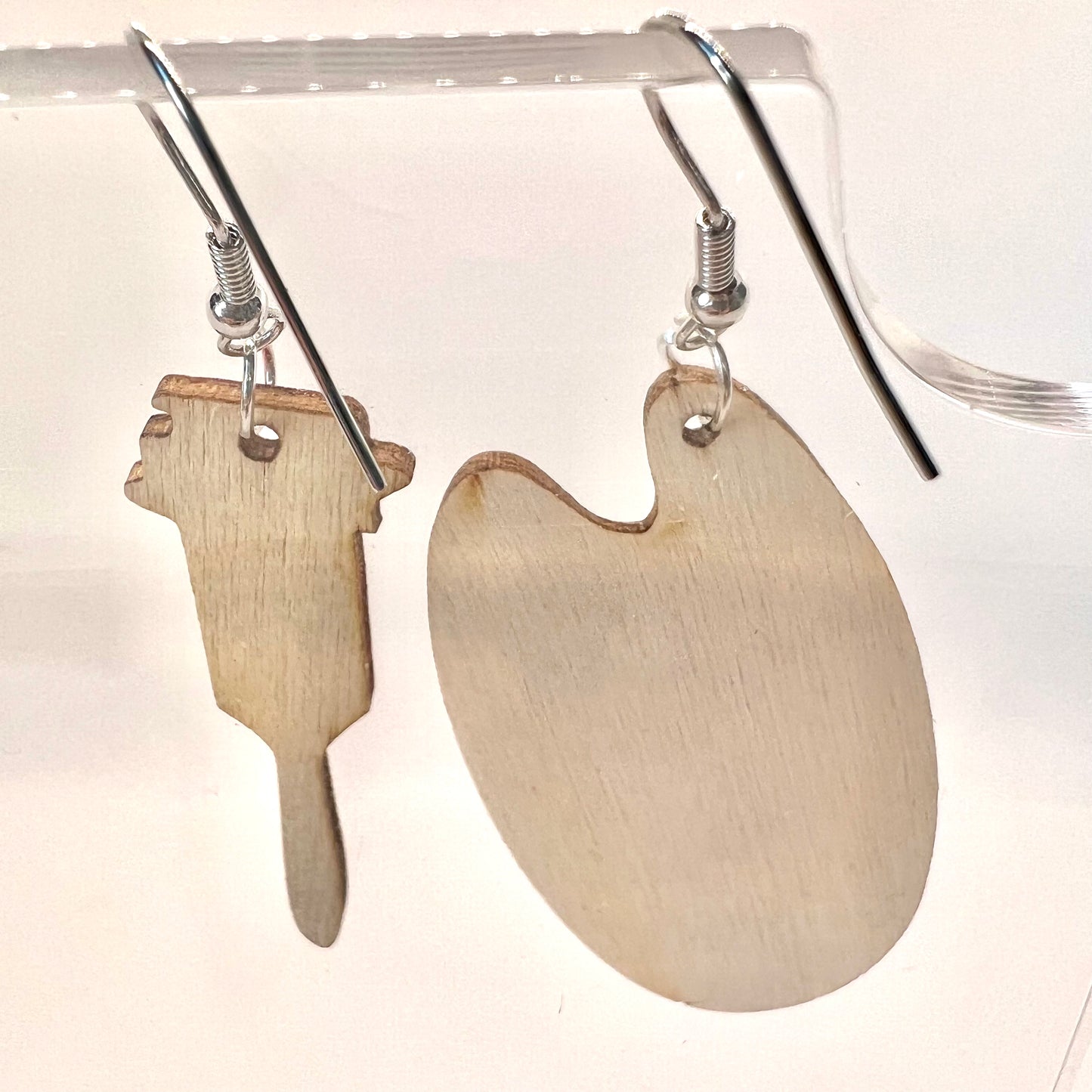 Paint Pallet Earrings