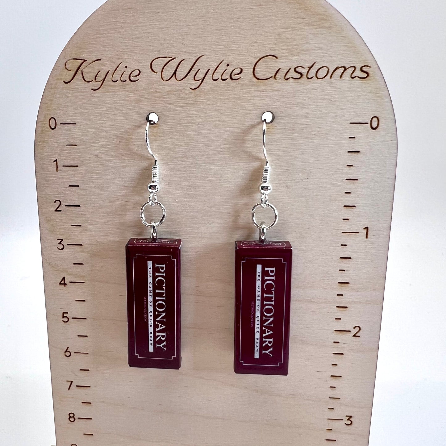 Pictionary Earrings