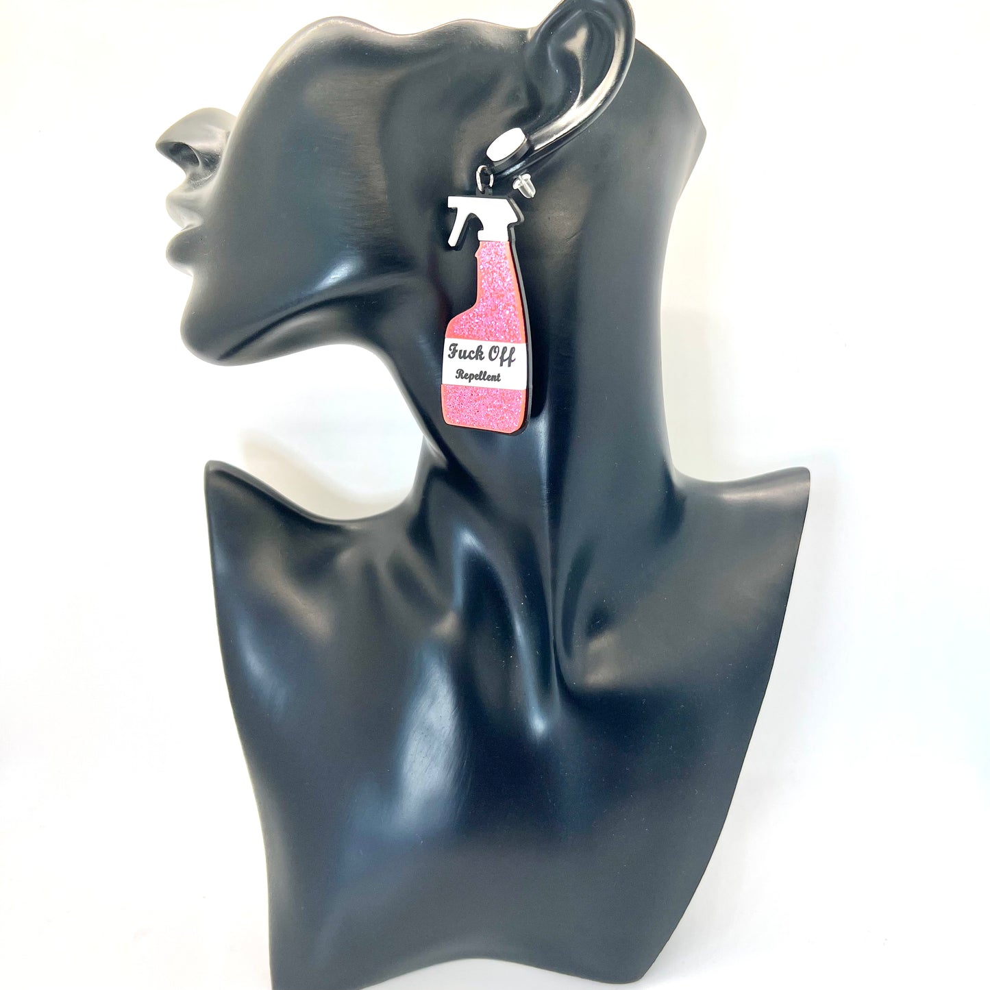 “F* Off” Spray Earrings