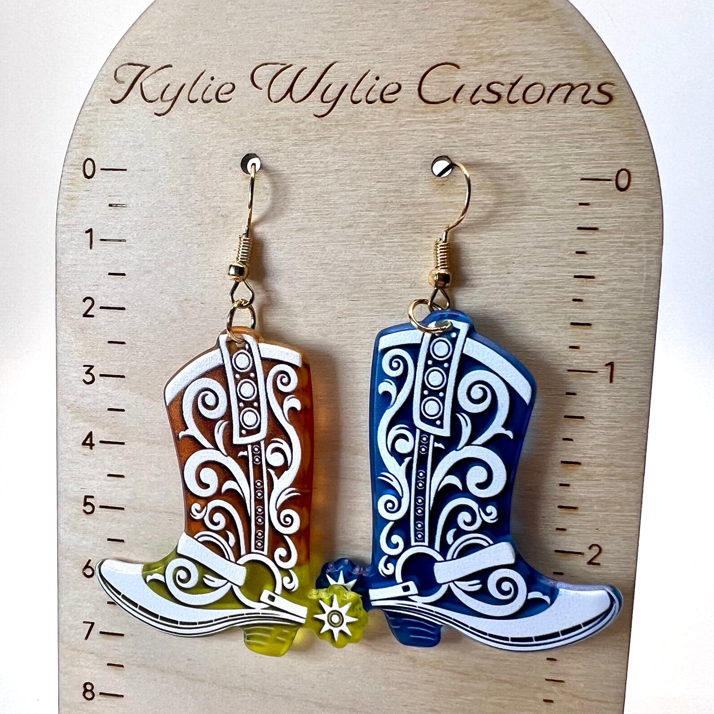 Cowboy Boot Earrings