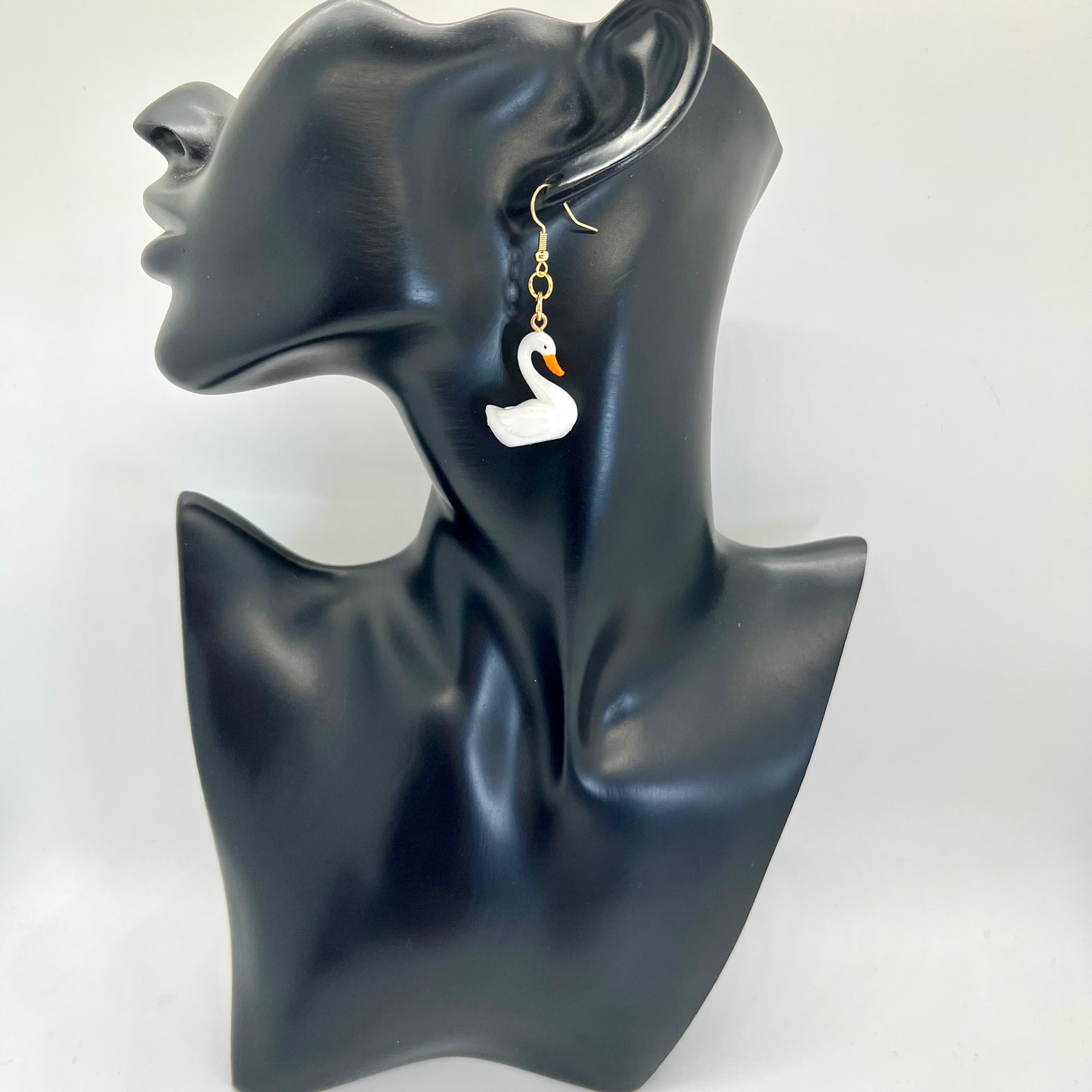 Swan Earrings