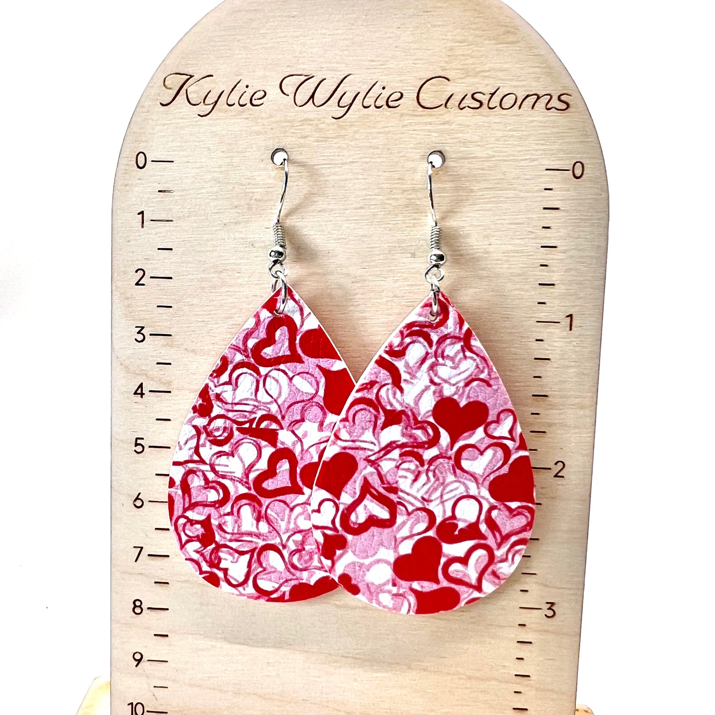 Heart Teardrop Earrings