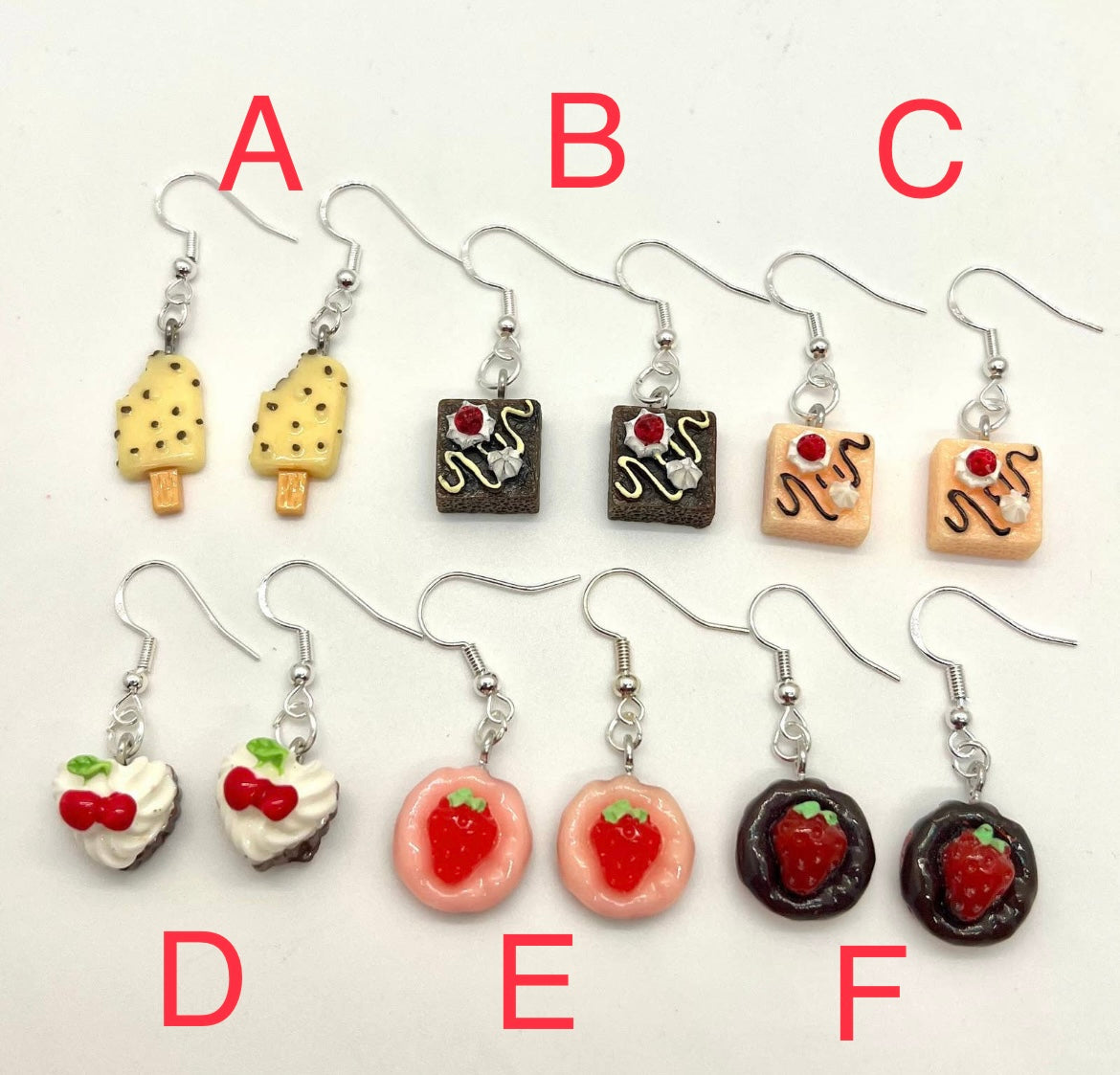 Cupcakes & Tarts Earrings
