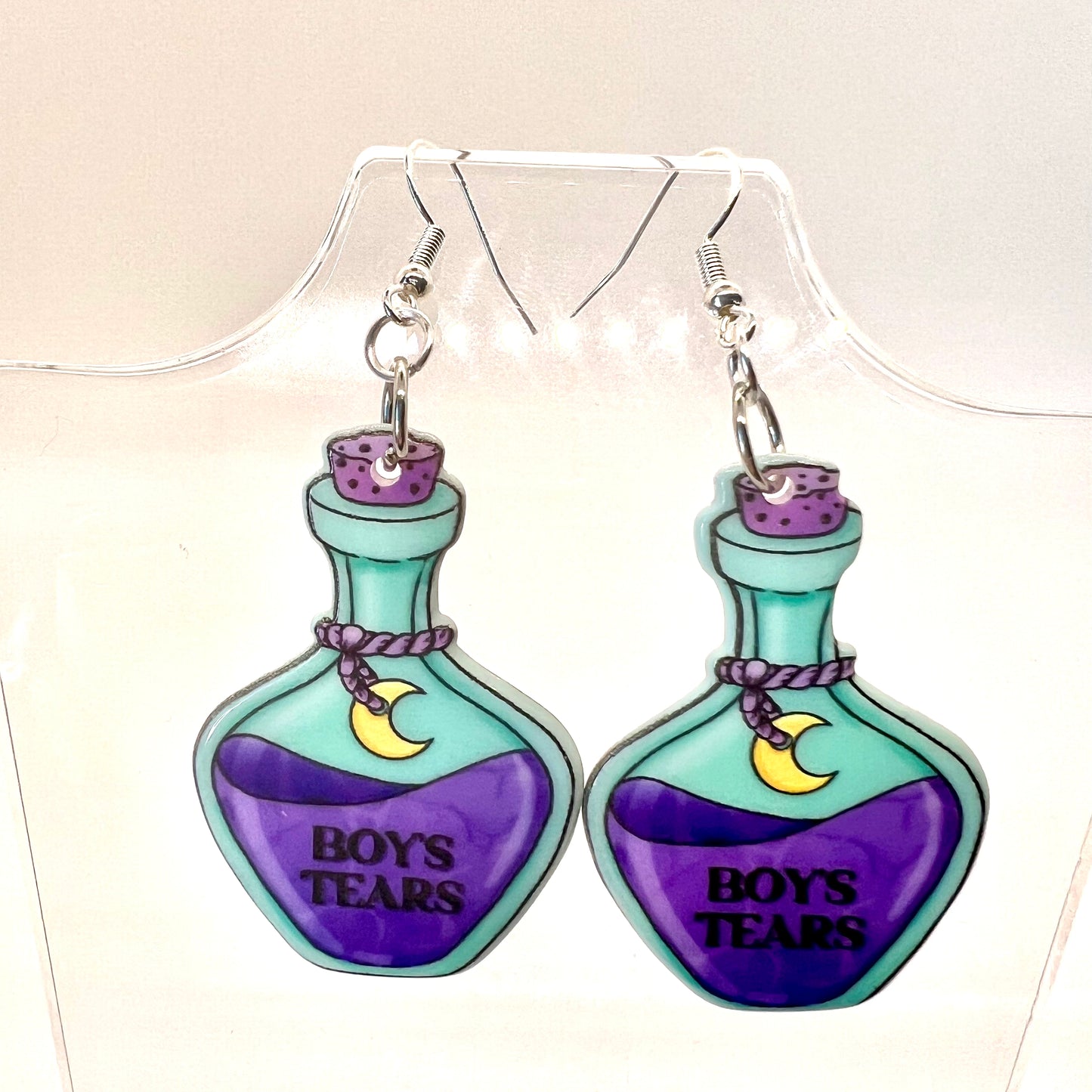 Boy Tears Earrings