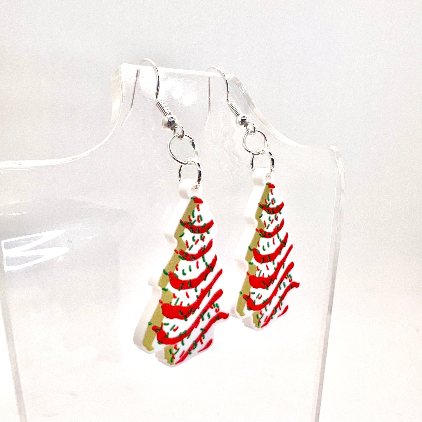 Lil Debbie Tree Cake Earrings
