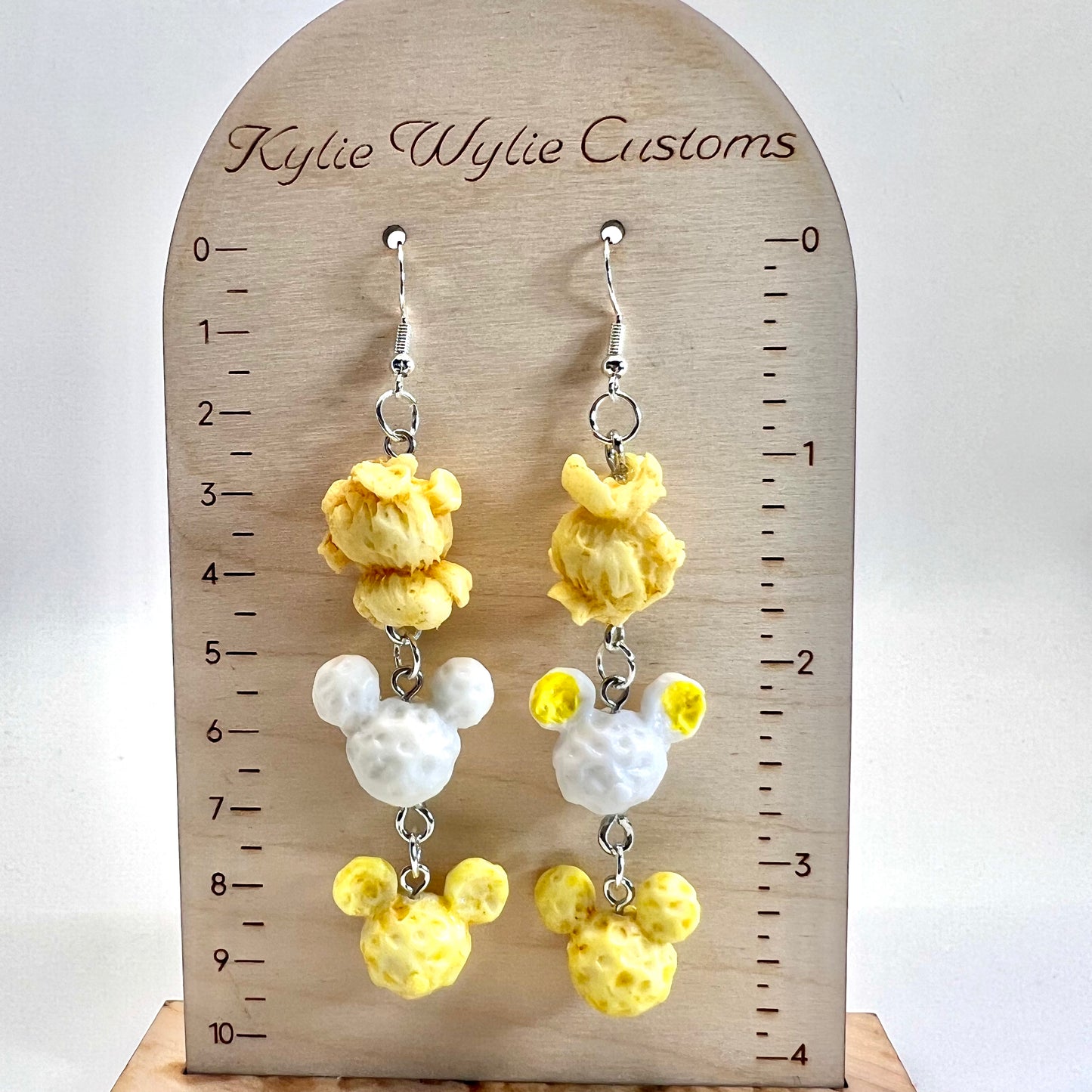 Mickey Popcorn Chain Earrings