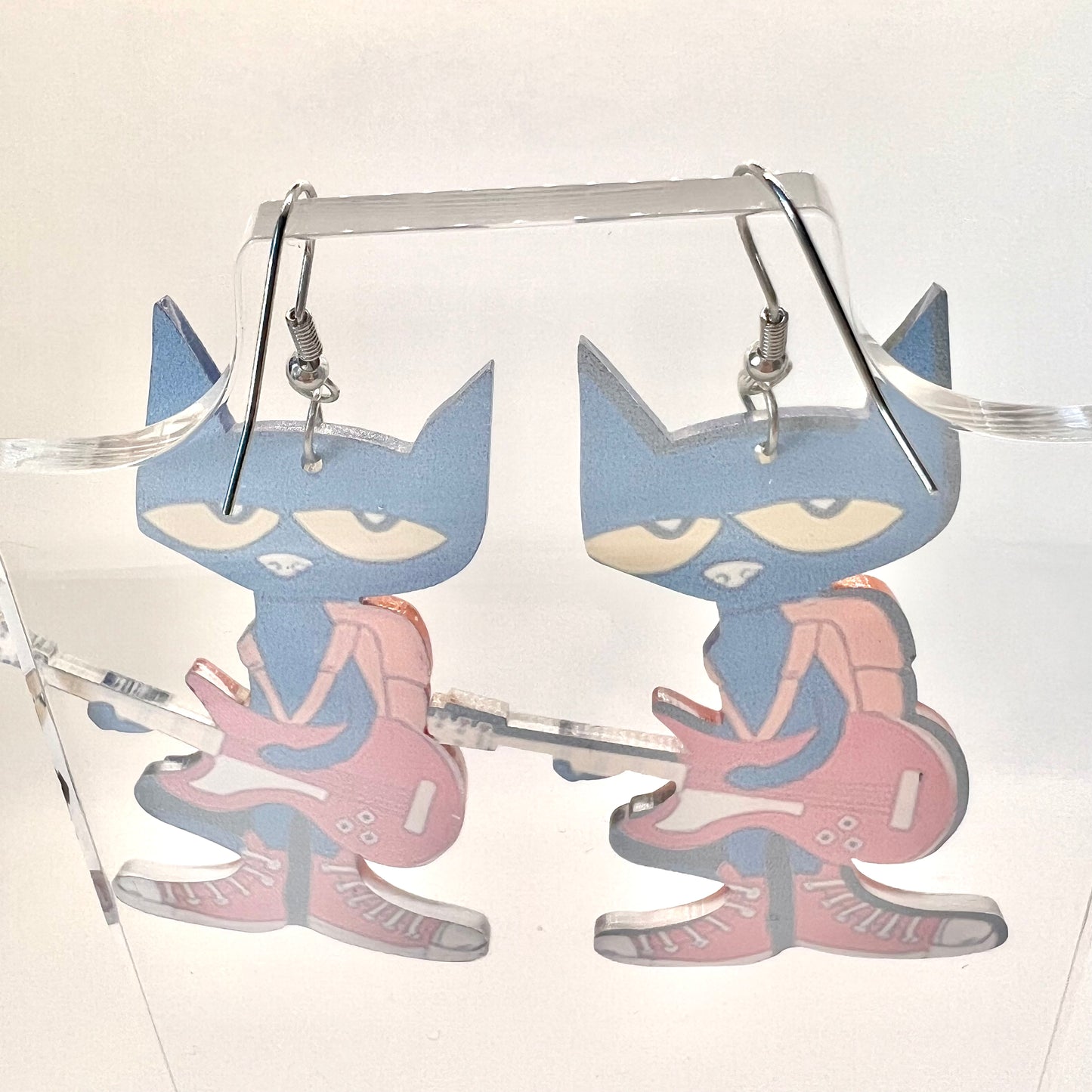 Pete The Cat Earrings