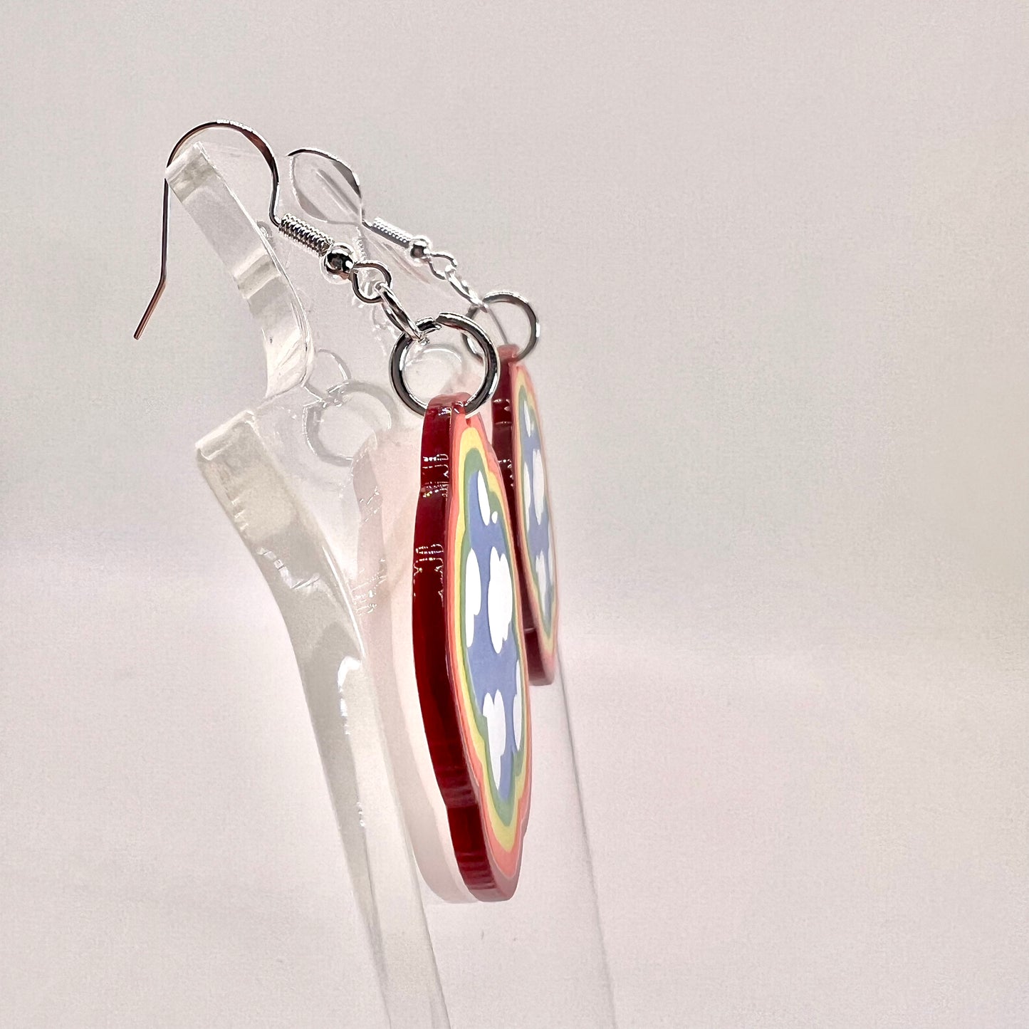 Rainbow Cloud Earrings