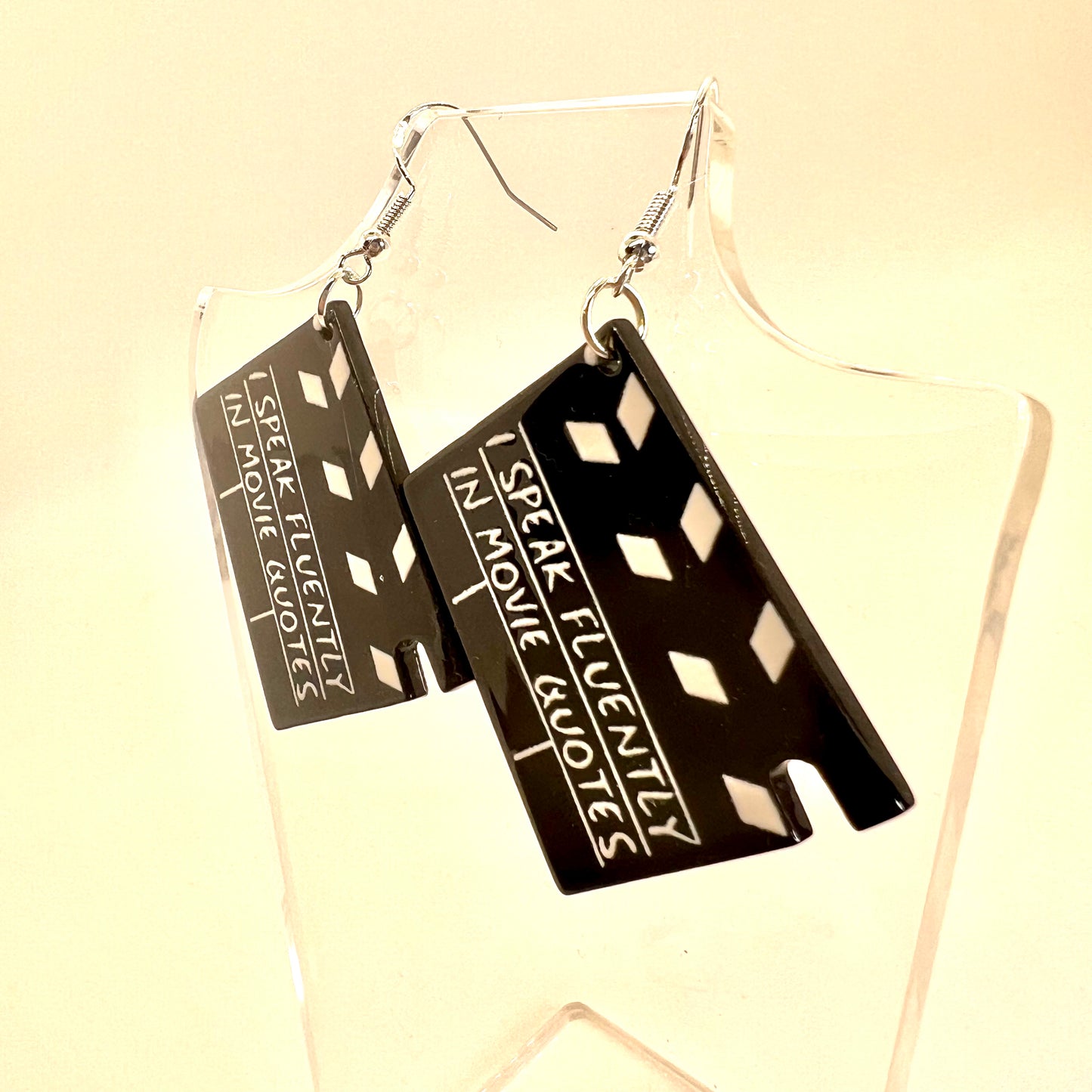 Movie Quotes Earrings