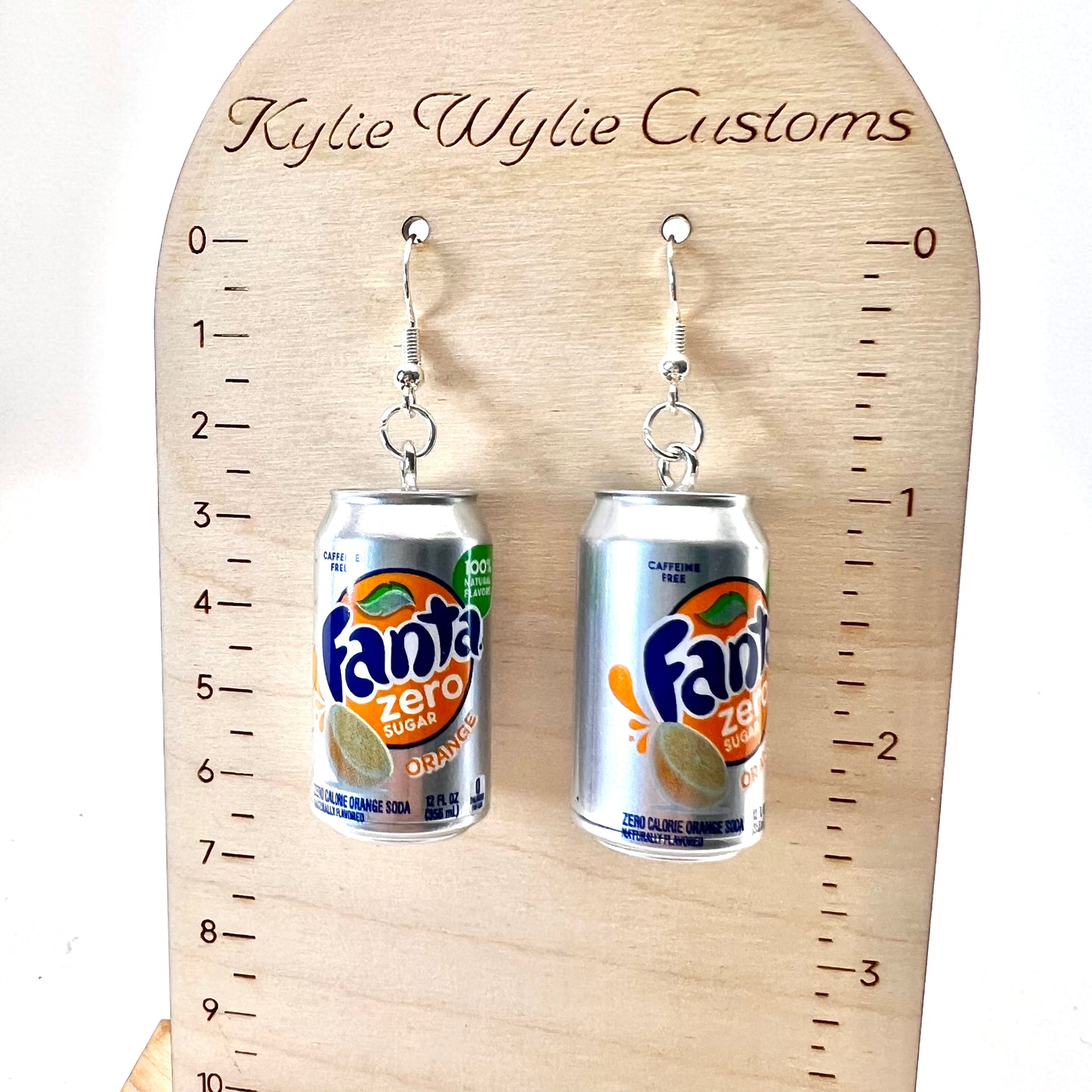 Orange Fanta Earrings