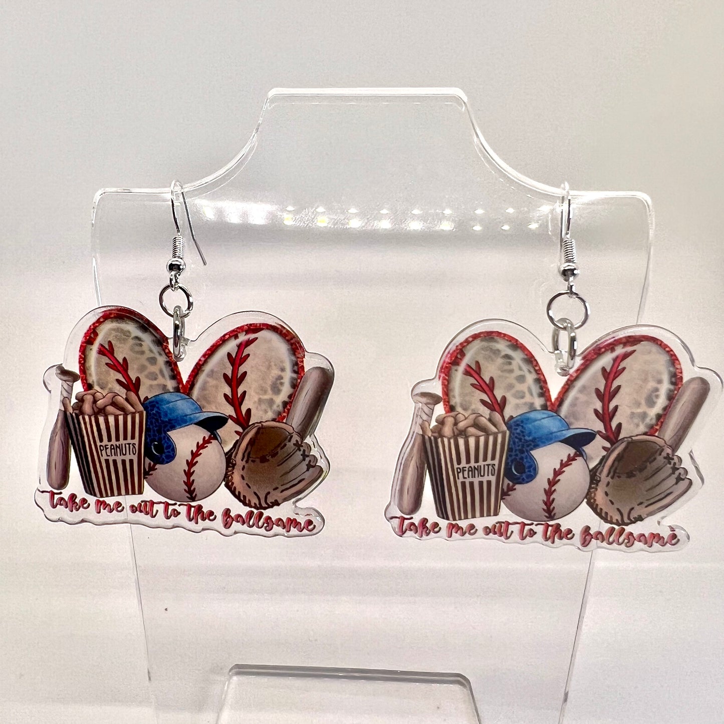Baseball Earrings