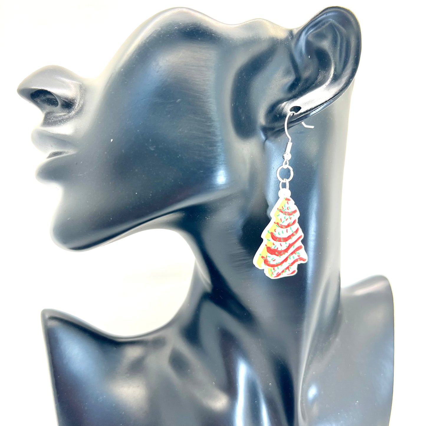 Lil Debbie Tree Cake Earrings