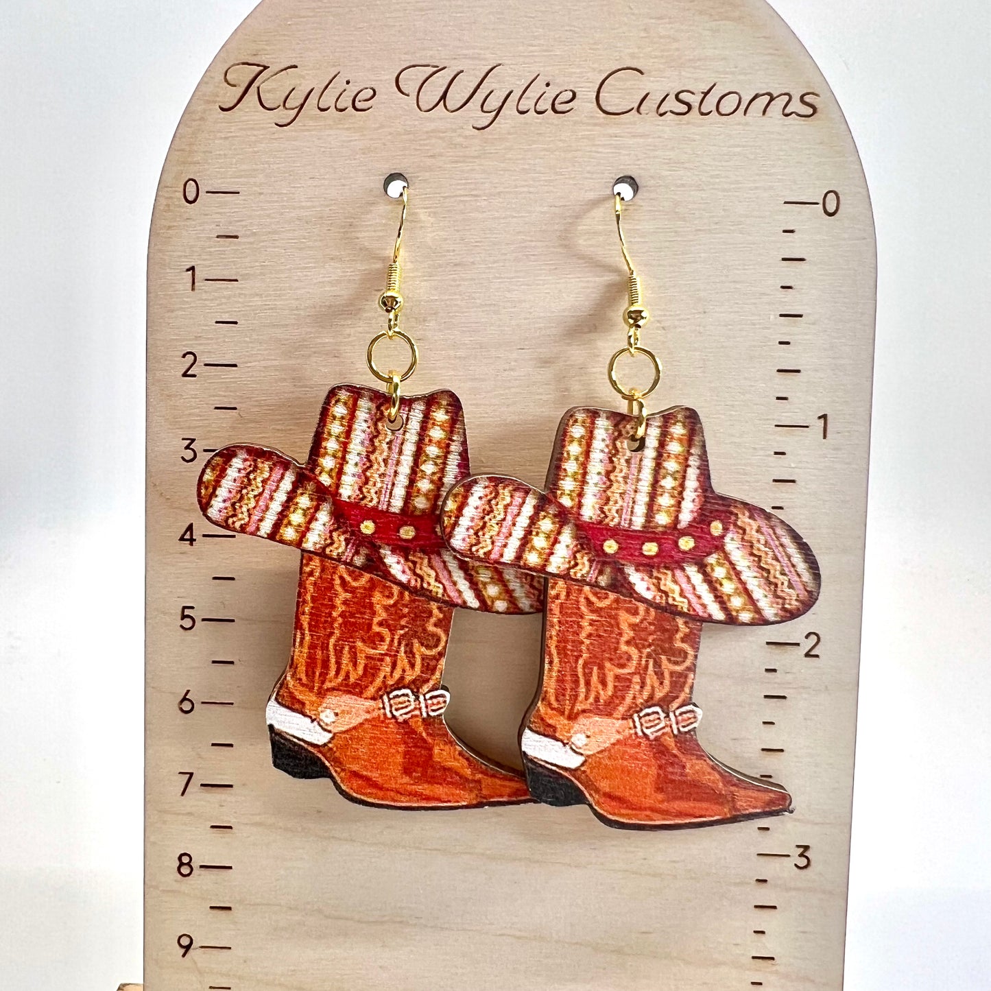 Cowboy Boot Earrings