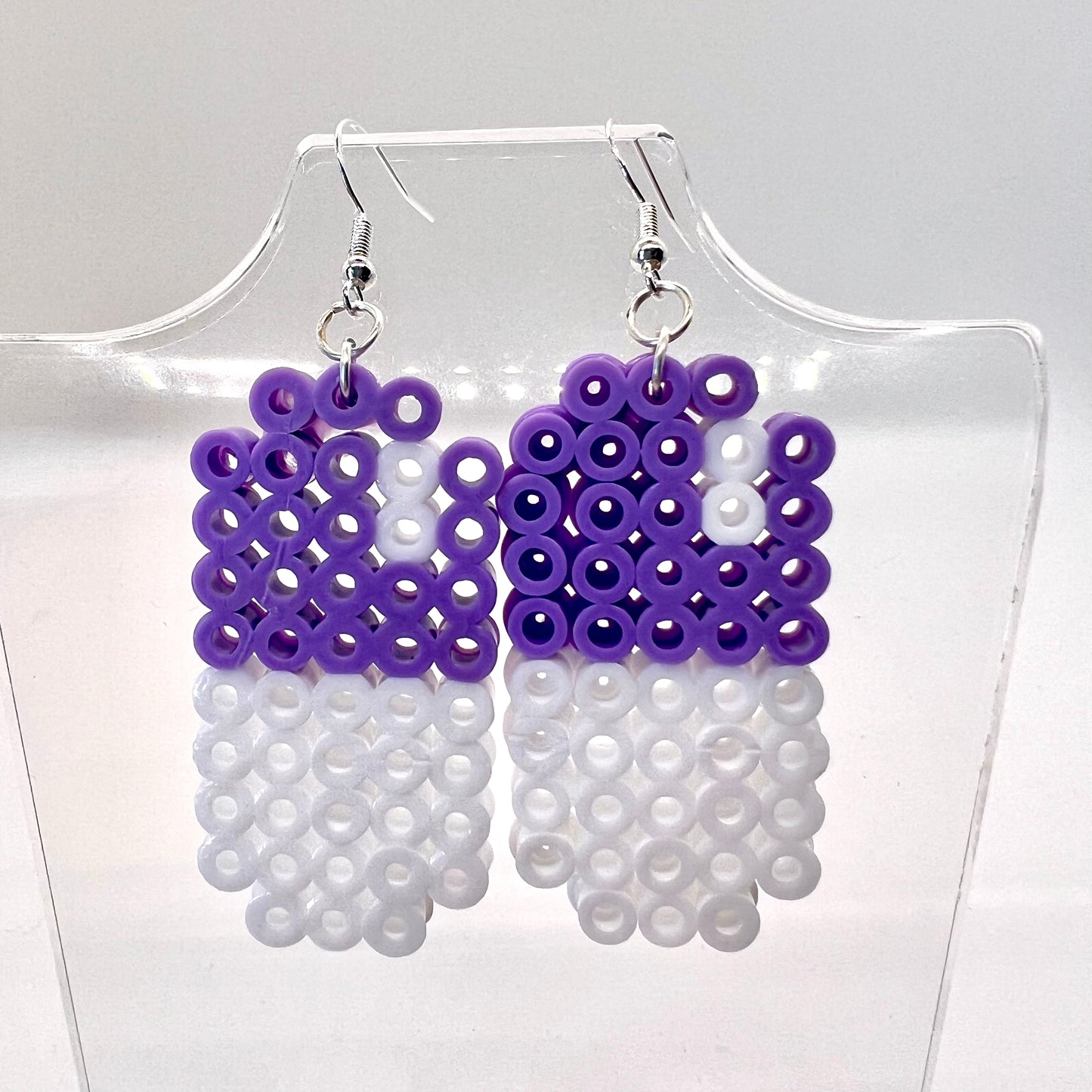 Happy Pill 8-Bit Earrings