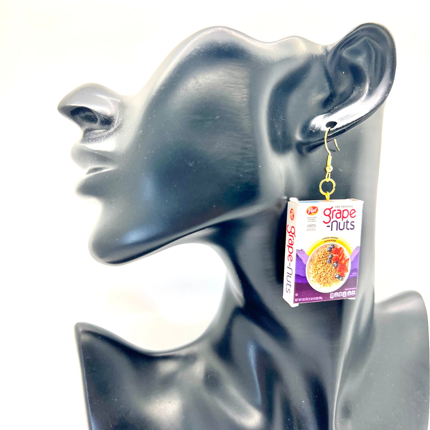 Grape Nuts Cereal Earrings