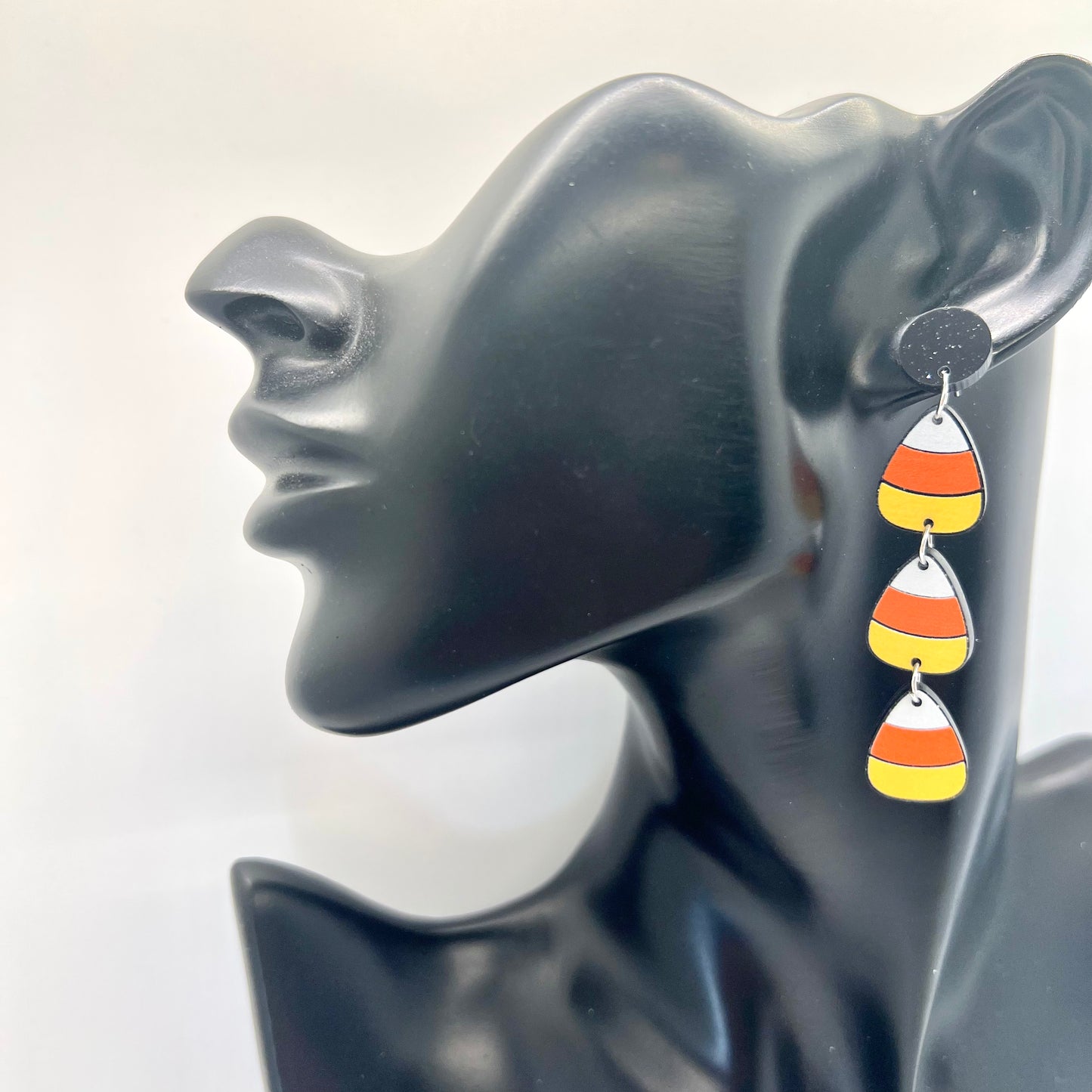 Candy Corn Earrings