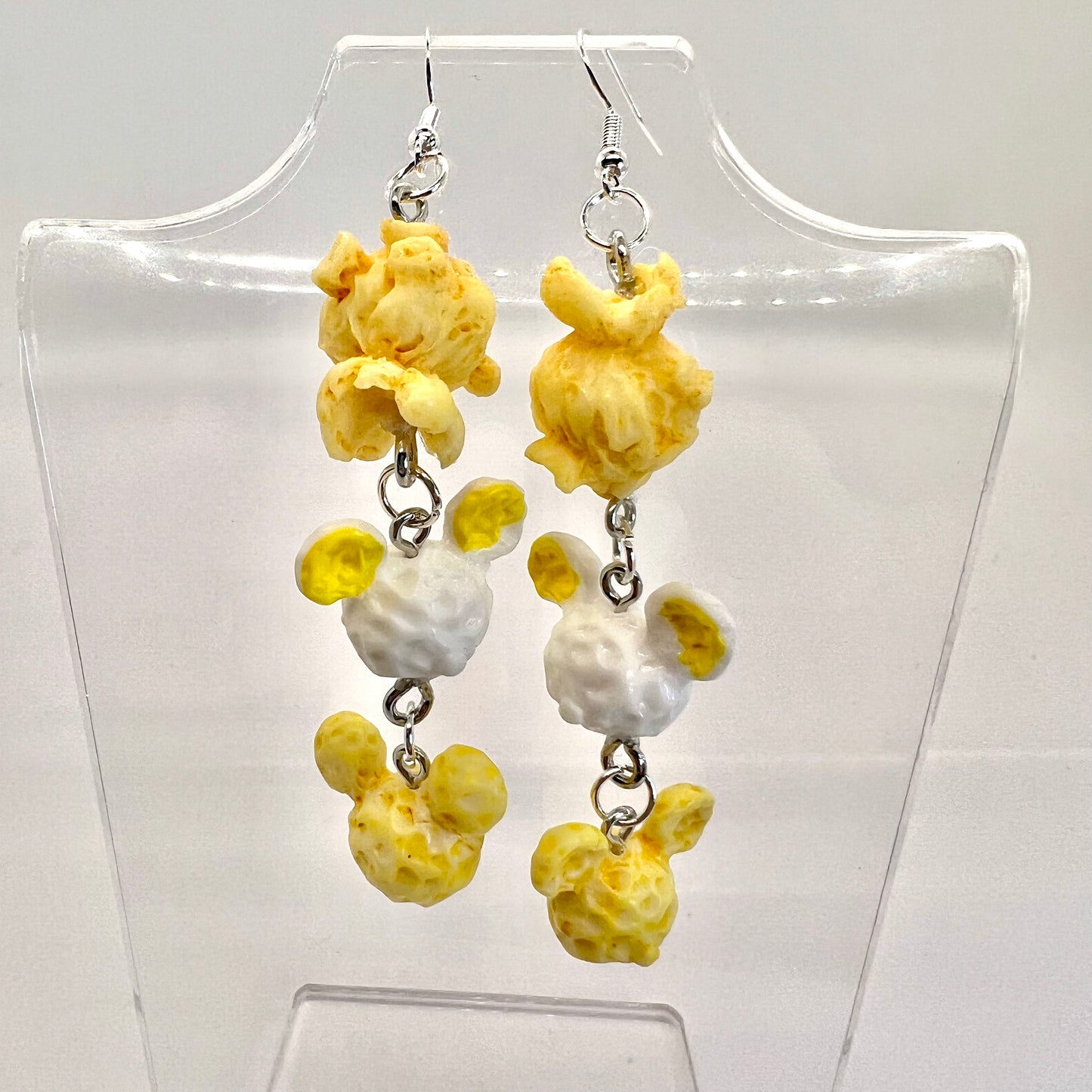 Mickey Popcorn Chain Earrings