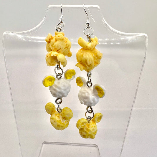 Mickey Popcorn Chain Earrings