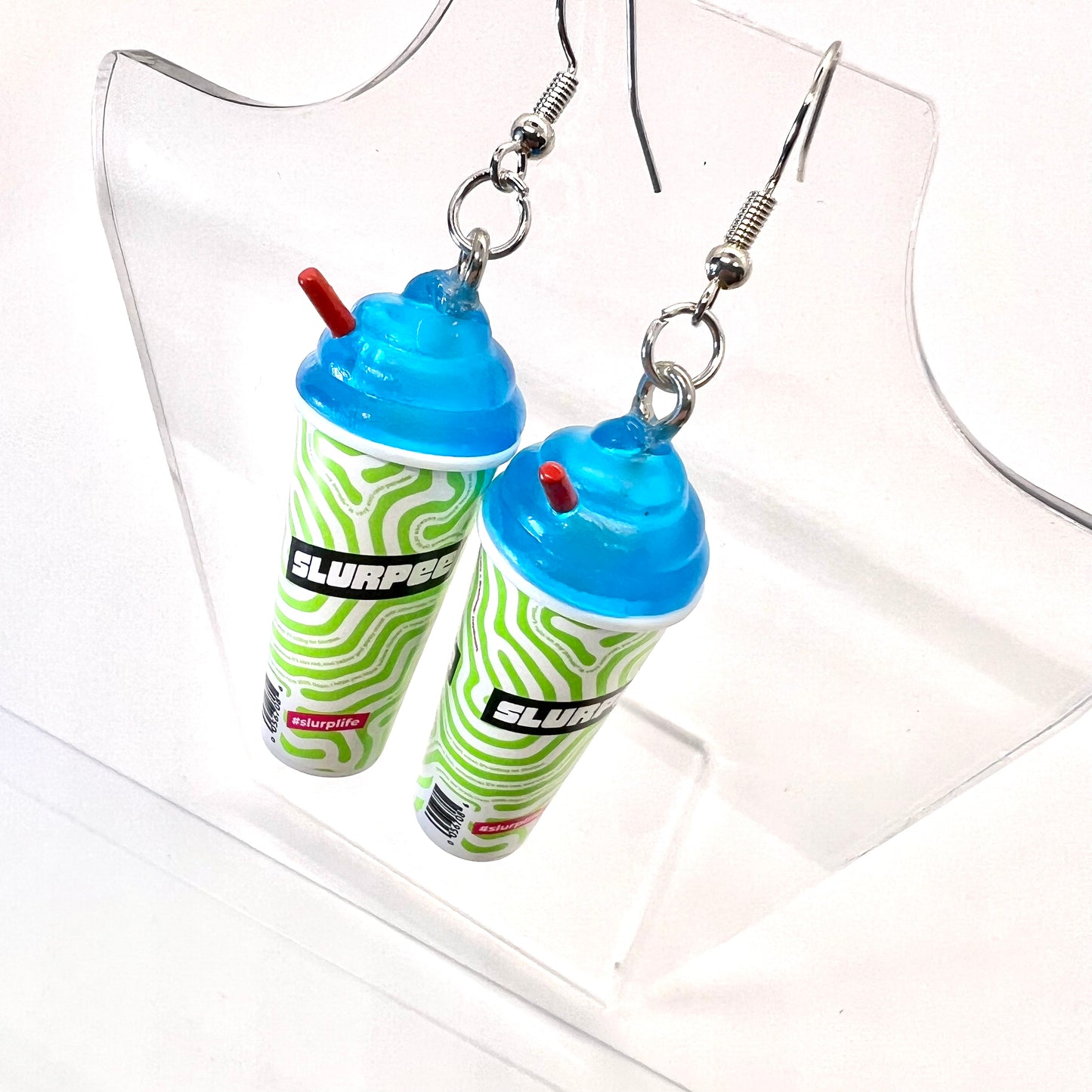 Slurpee Earrings