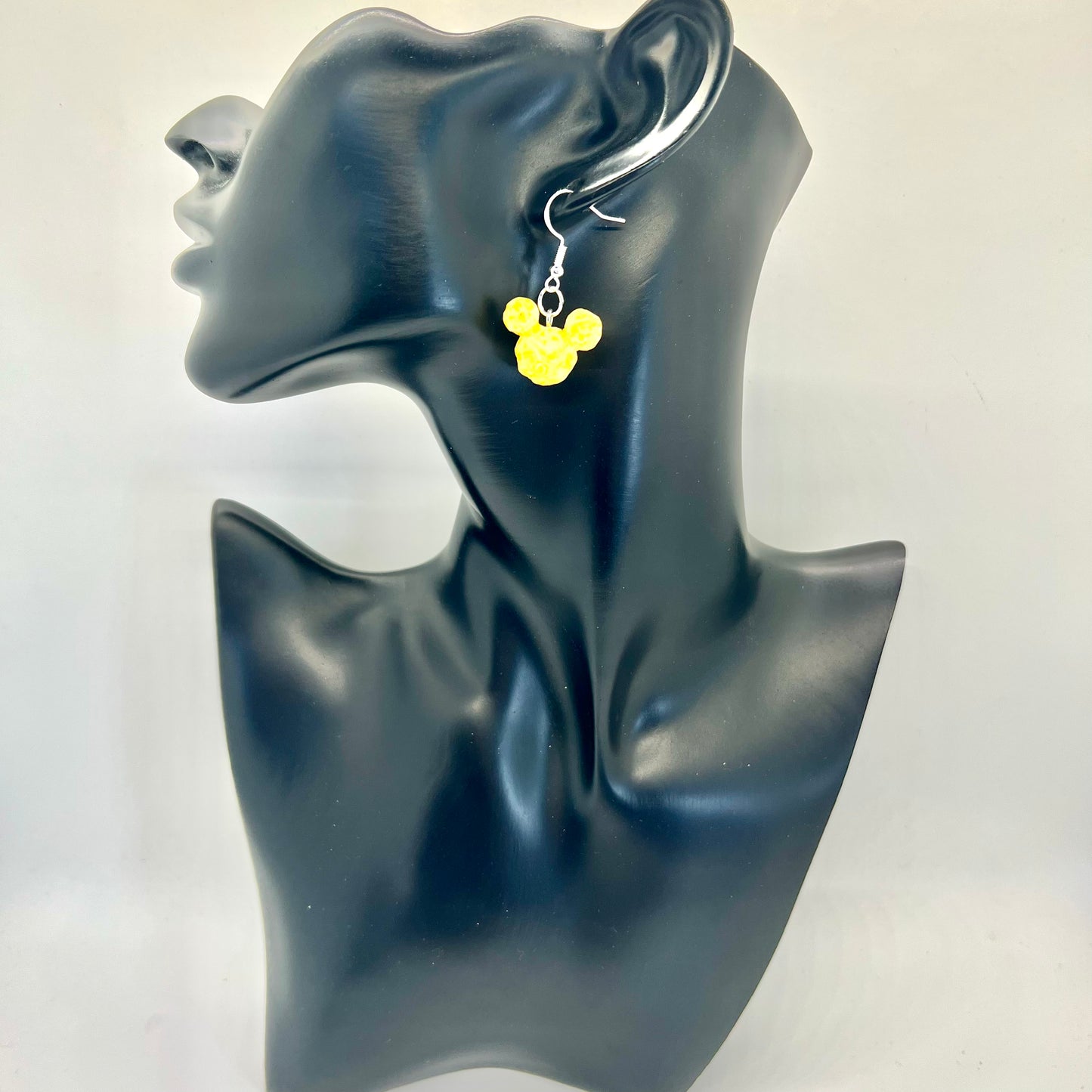 Mickey Popcorn Head Earrings
