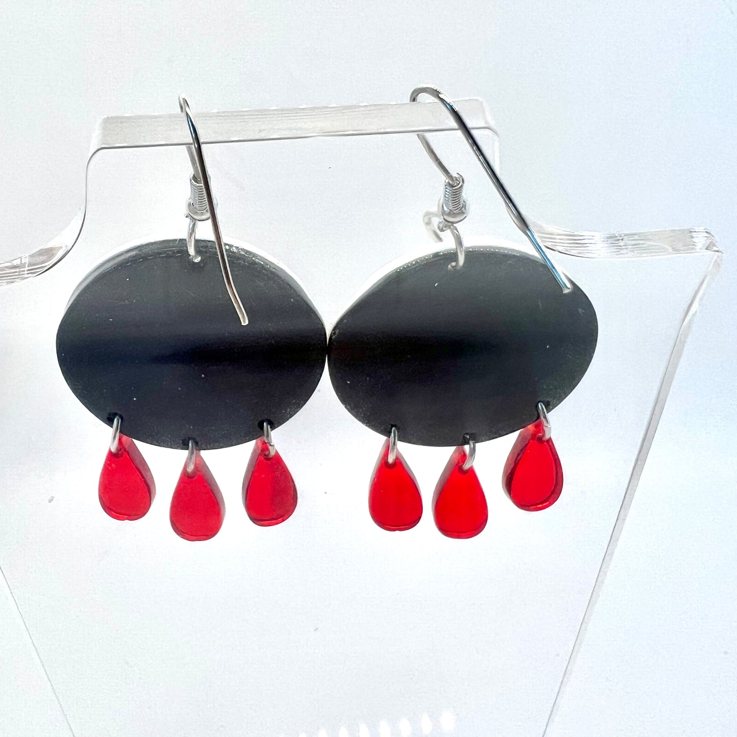 Red Eye Earrings
