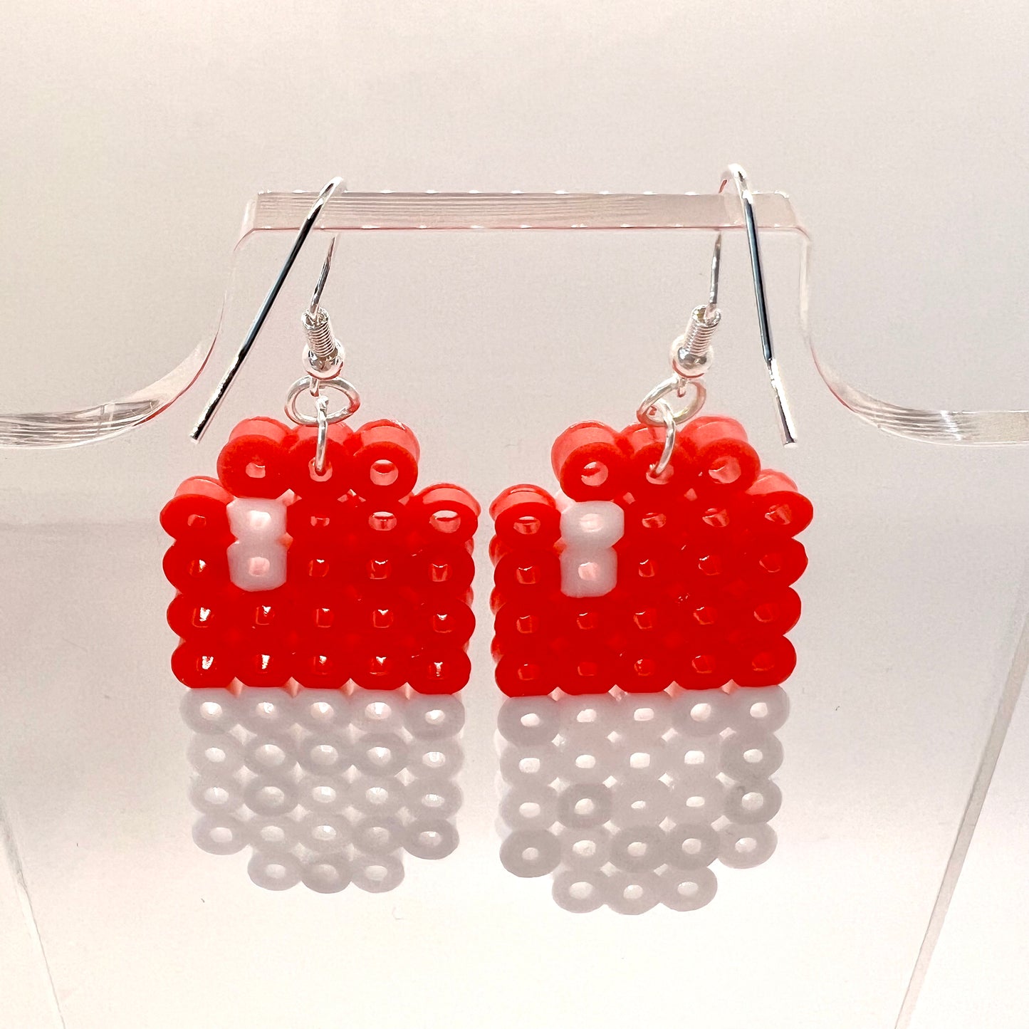Happy Pill 8-Bit Earrings