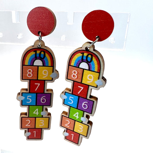 Hopscotch Earrings