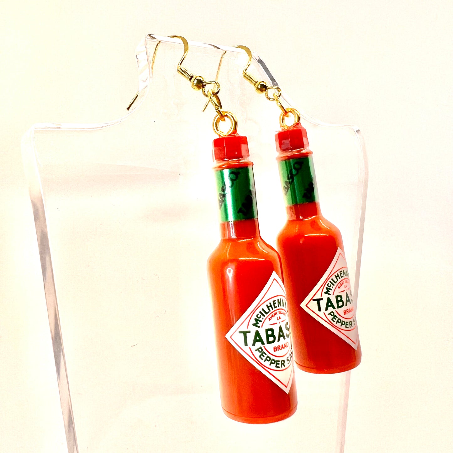 Tabasco Sauce Earrings