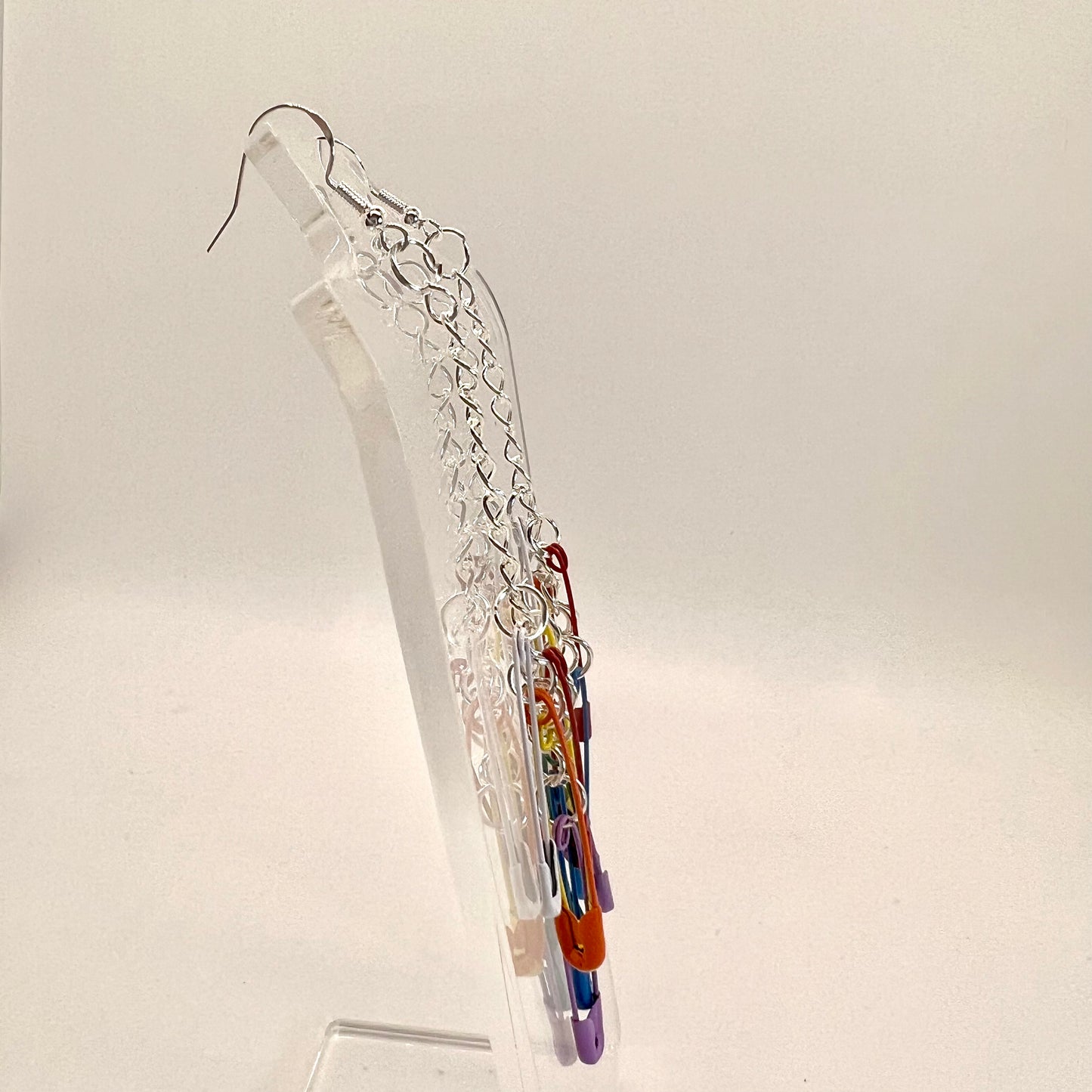 Rainbow Pin Earrings
