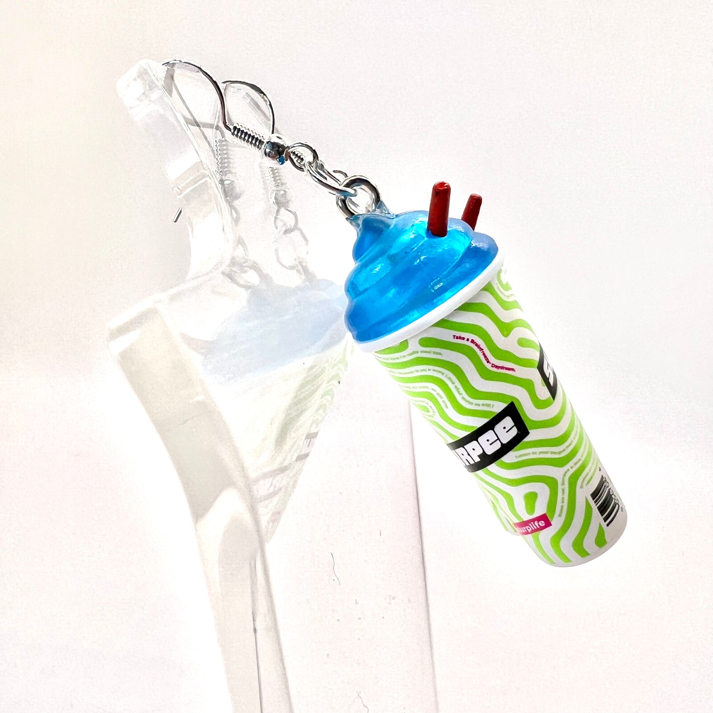 Slurpee Earrings
