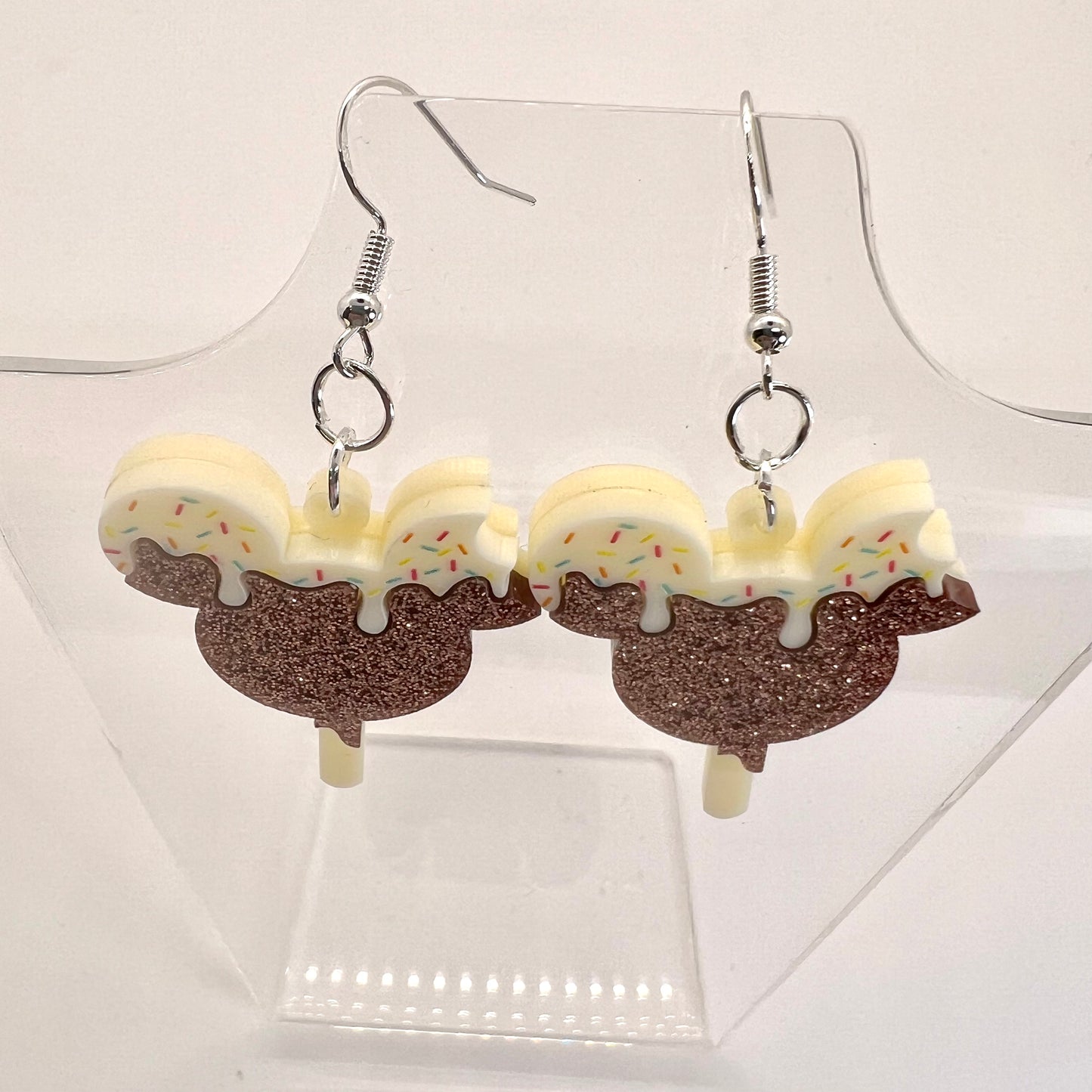 Mickey Ice Cream Bar Earrings