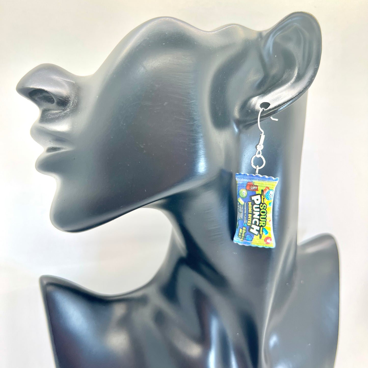 Sour Punch Candy Earrings