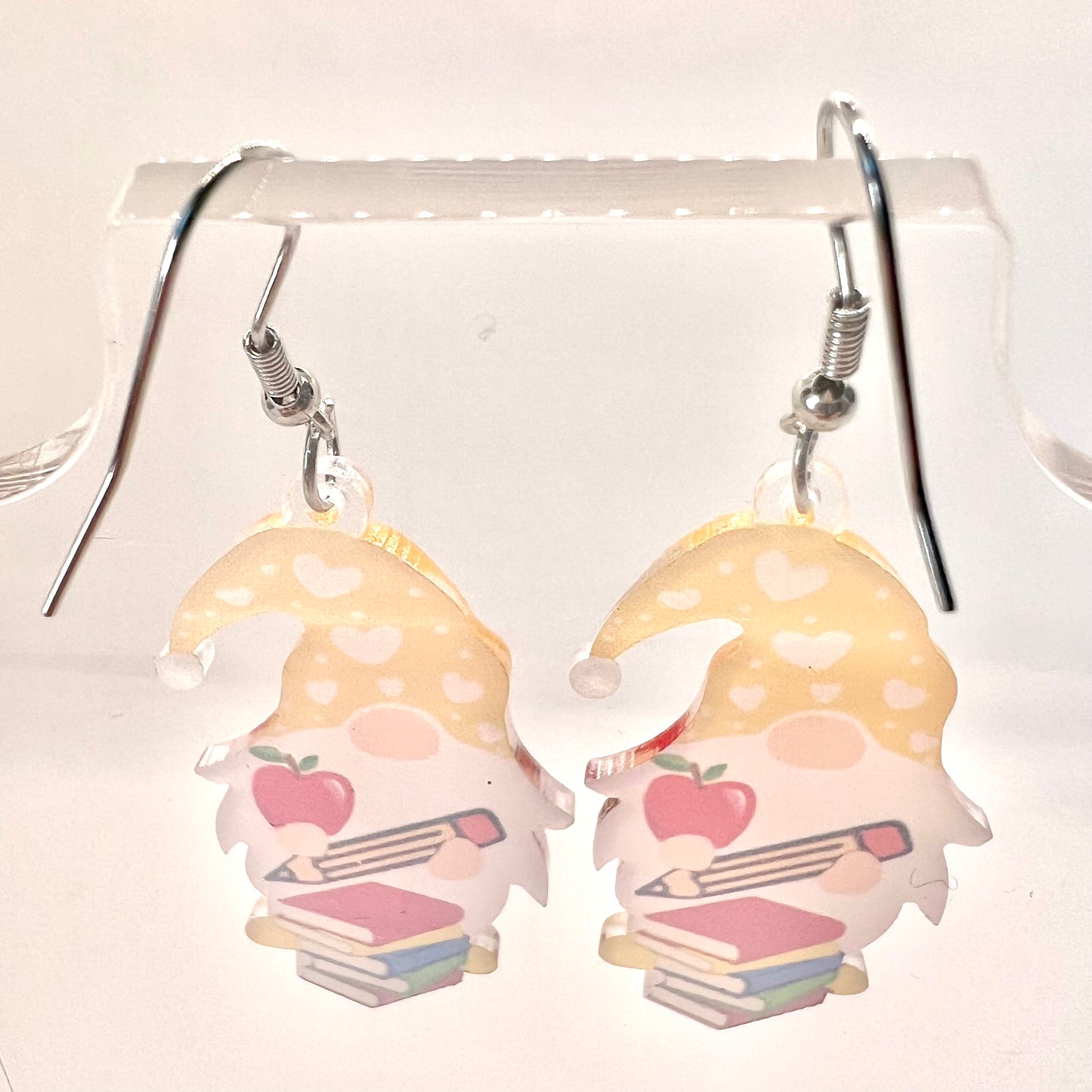 Teacher Gnome Earrings