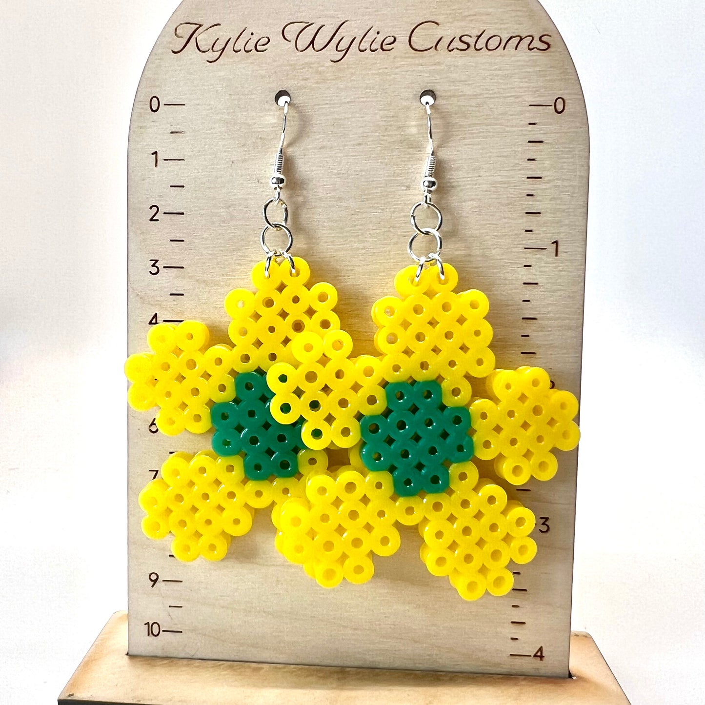 Large Flower Earrings