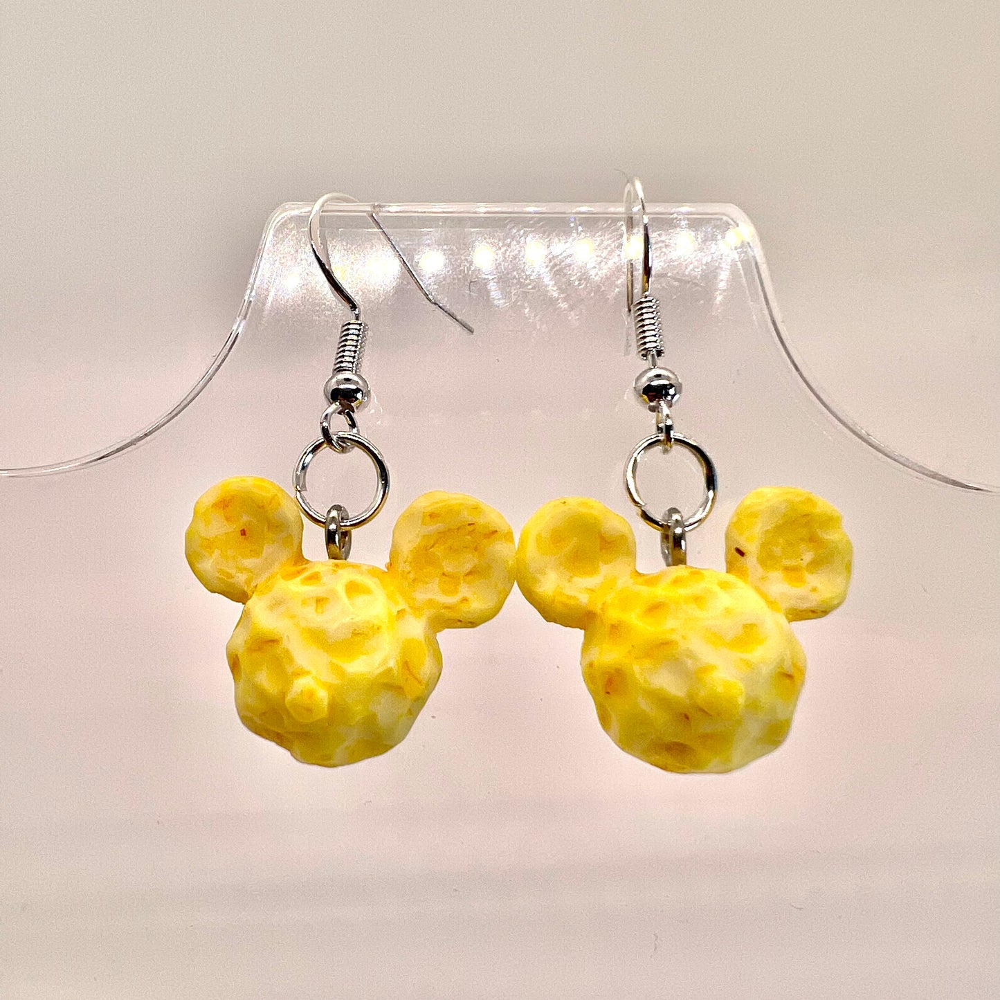 Mickey Popcorn Head Earrings