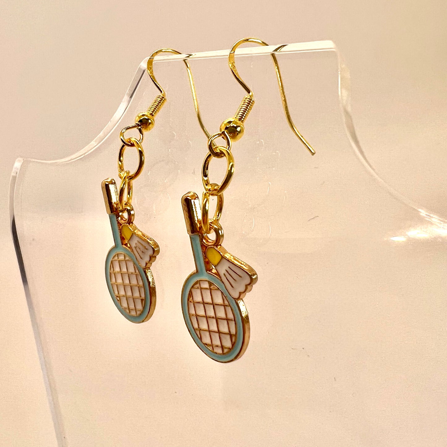 Badminton Racket Earrings