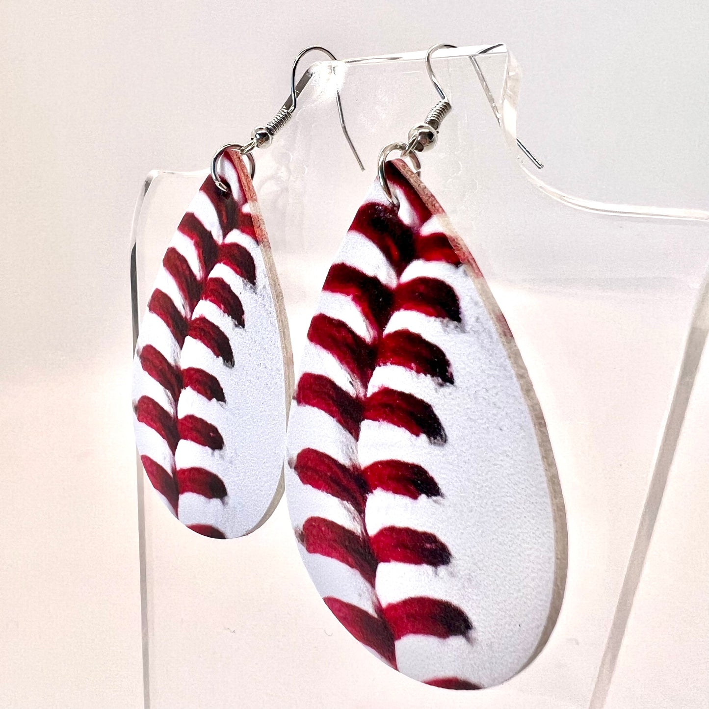 Baseball Earrings