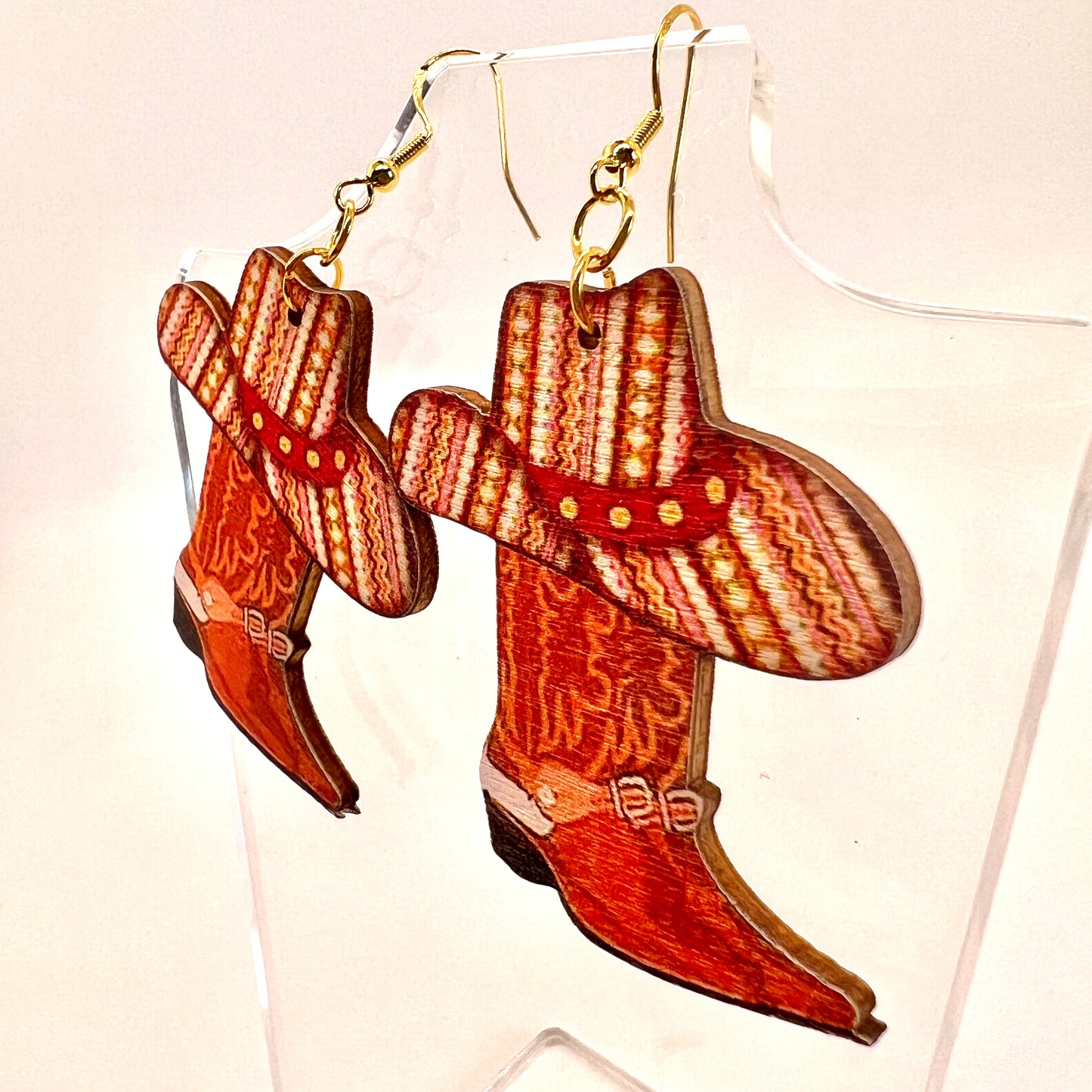 Cowboy Boot Earrings