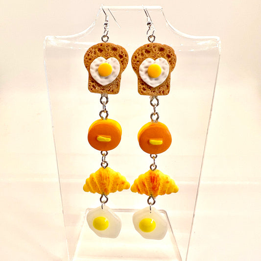 Breakfast Chain Earrings