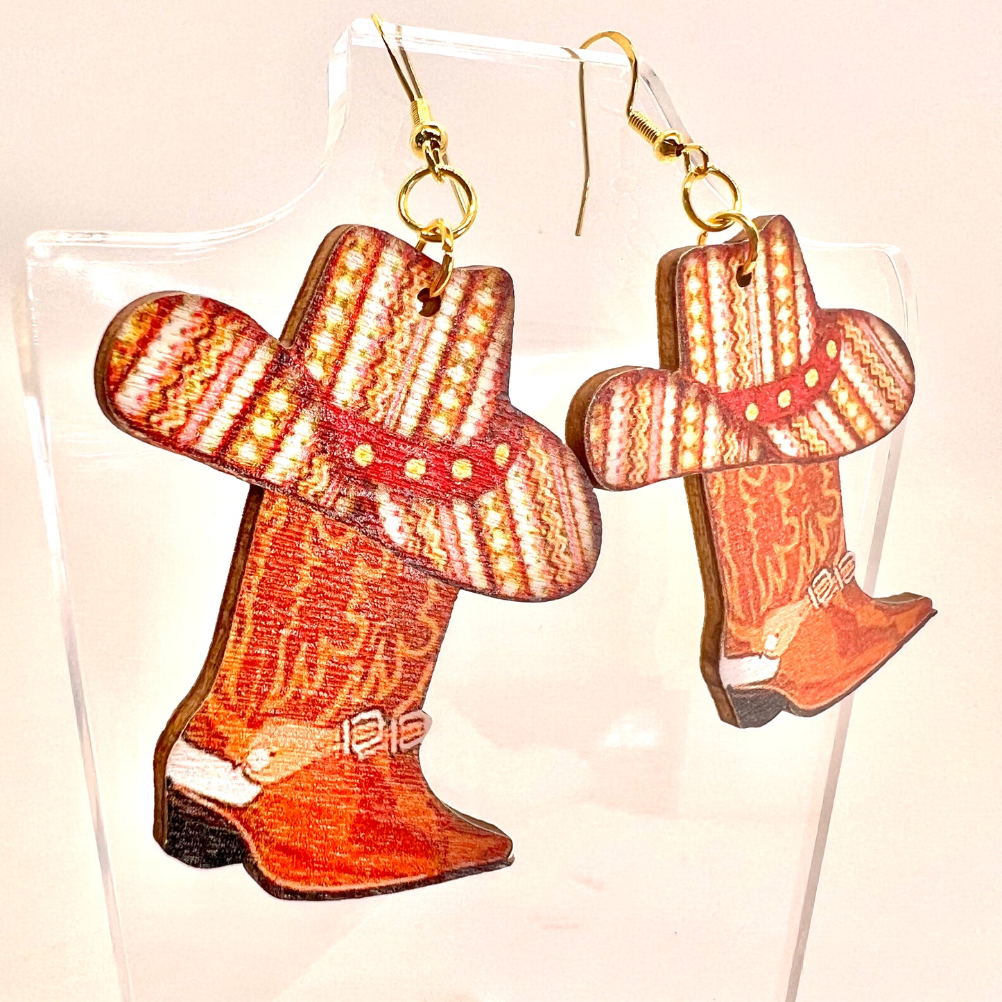 Cowboy Boot Earrings