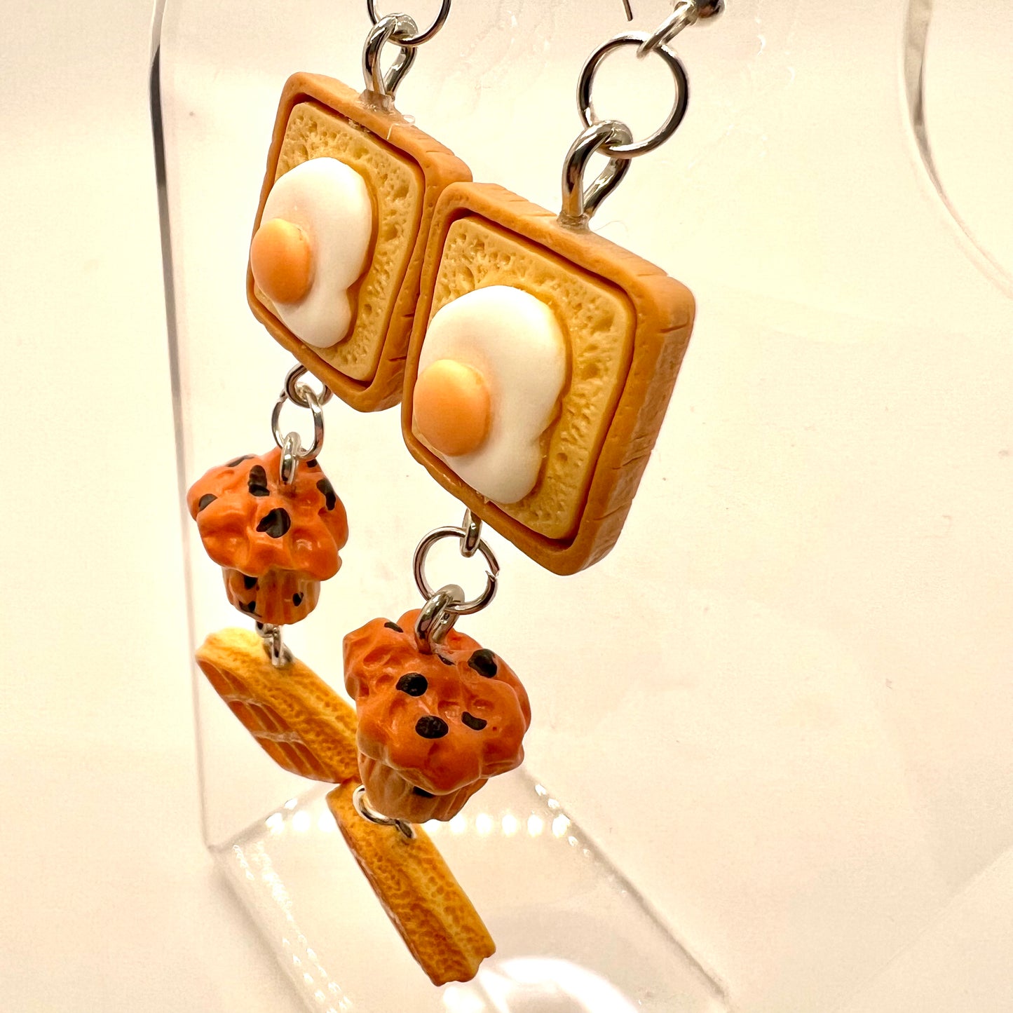 Breakfast Chain Earrings