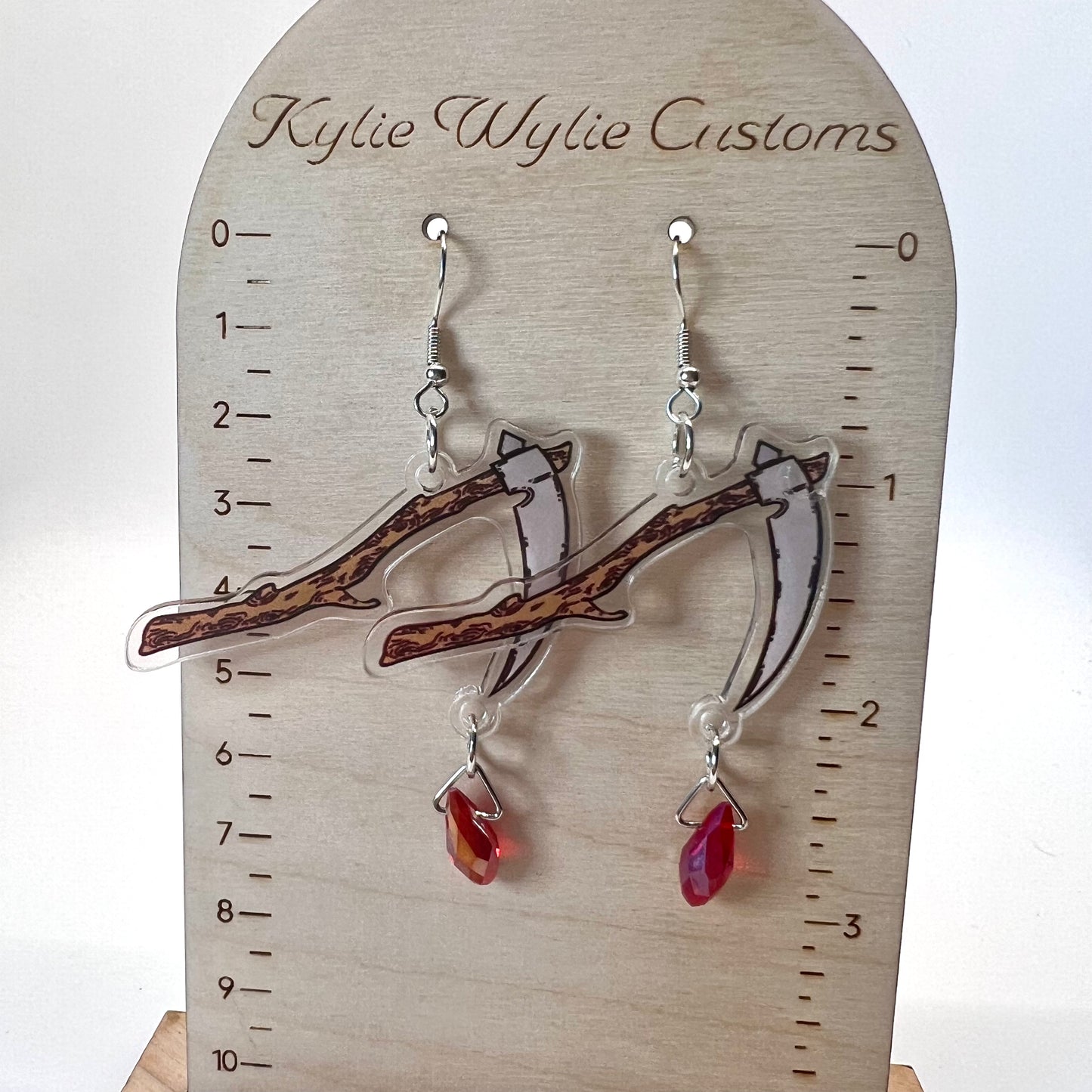 Axe Earrings