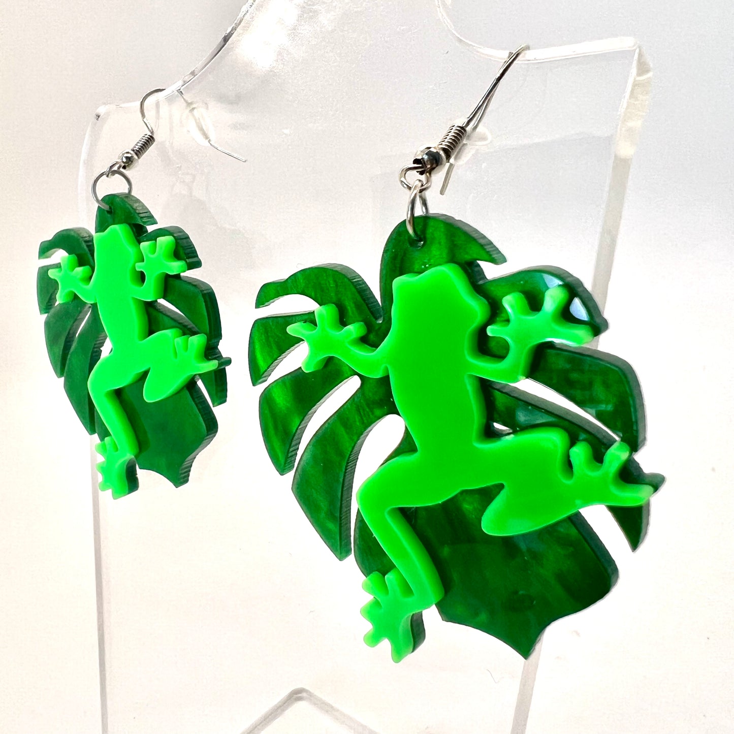 Tree Frog Earrings