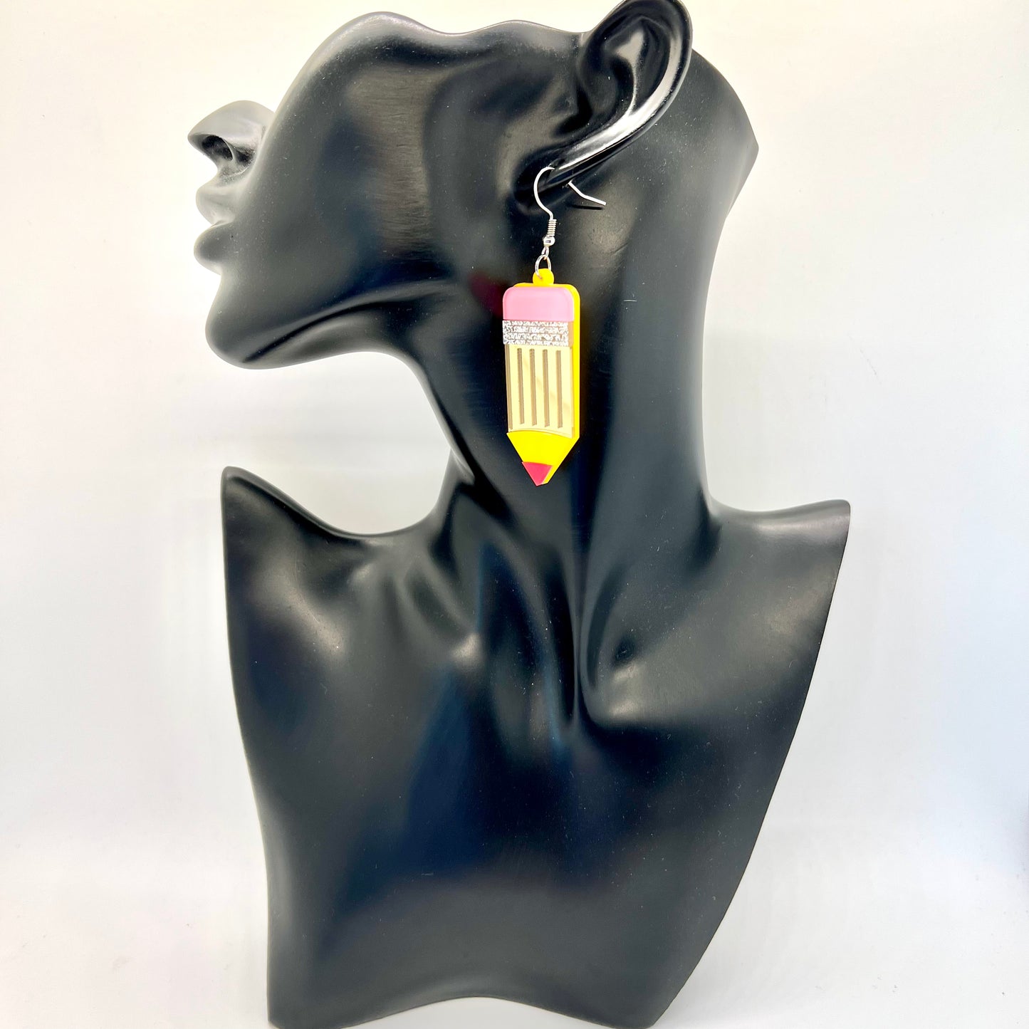 Pencil & Sharpener Earrings