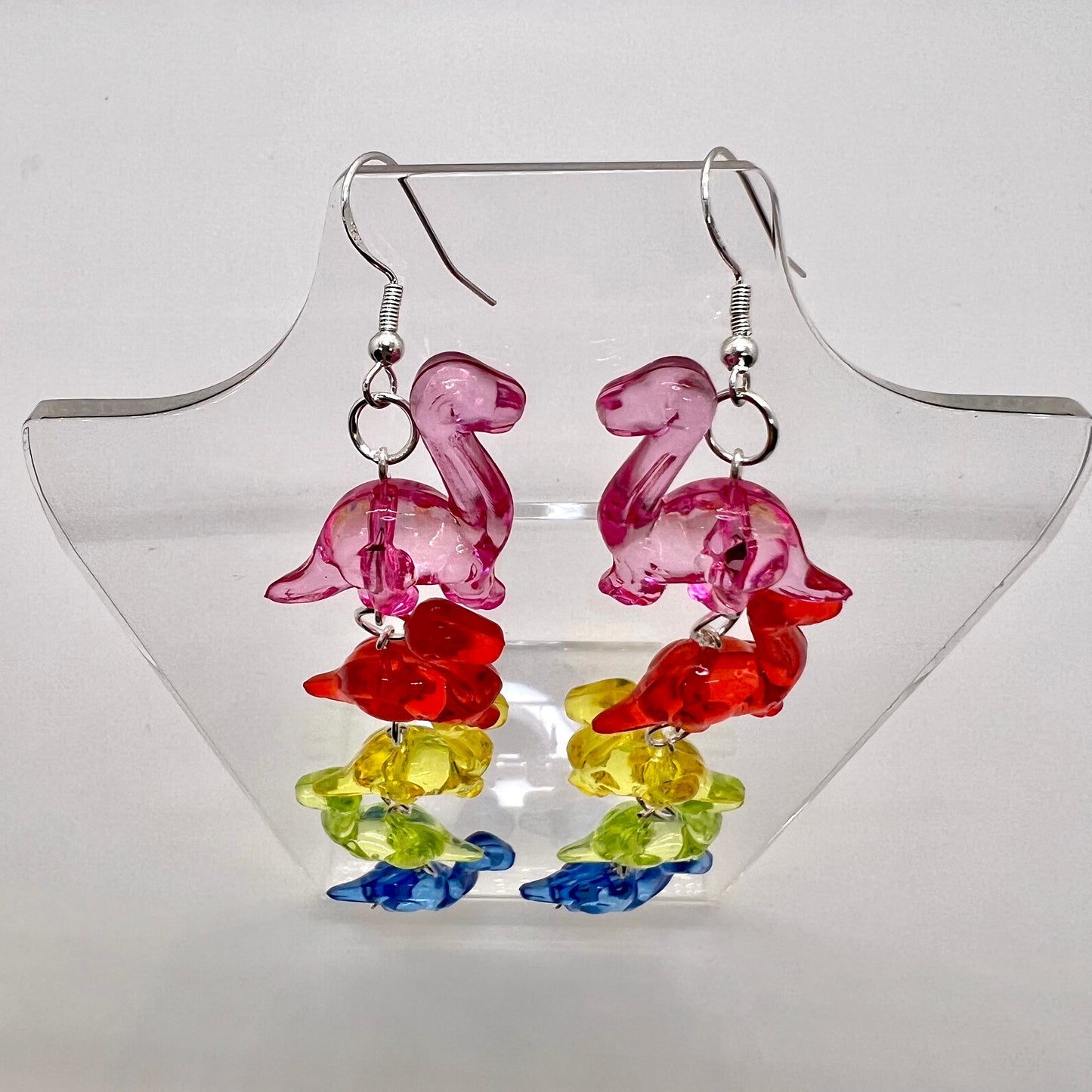 Dinosaur Chain Earrings