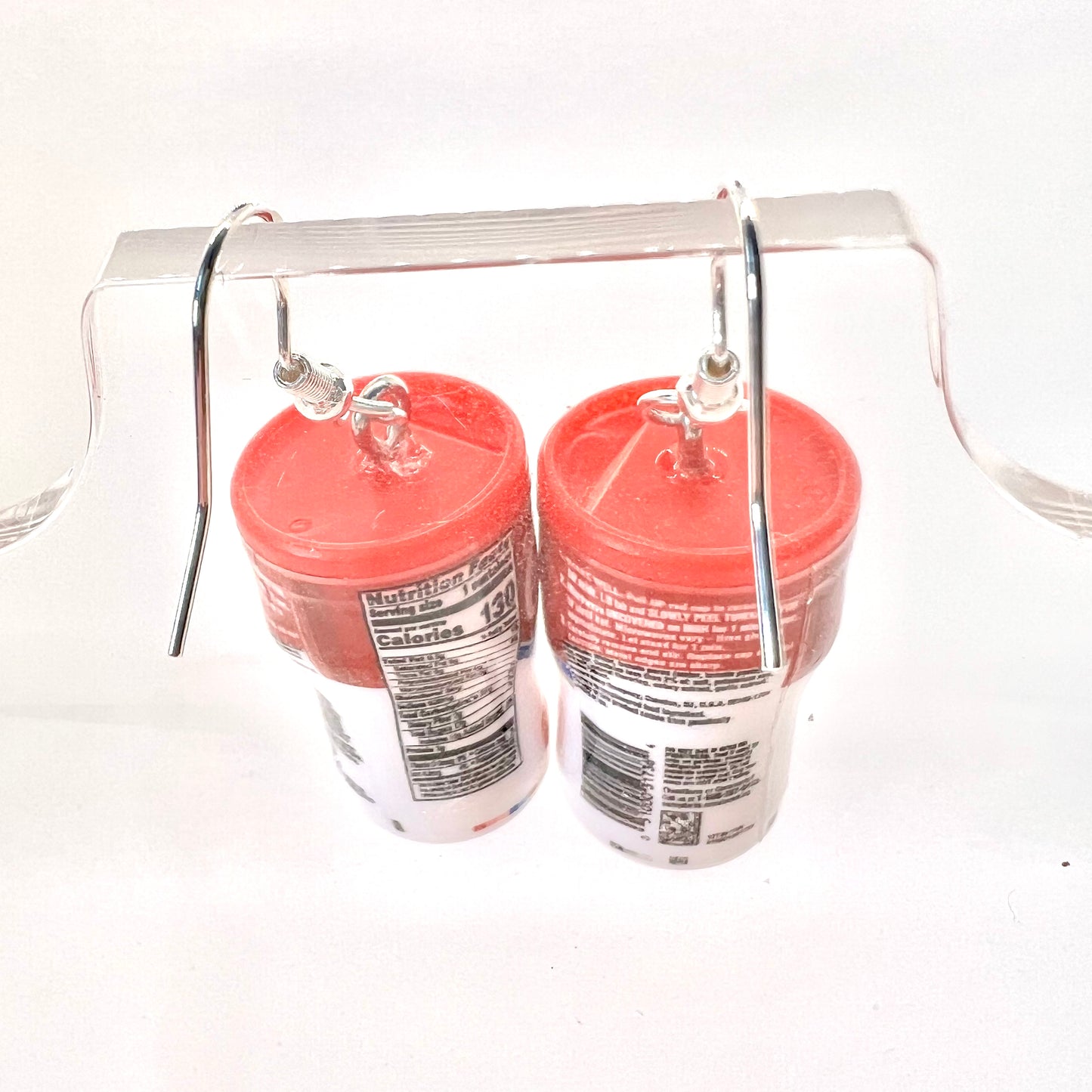 Campbells Tomato Soup Earrings