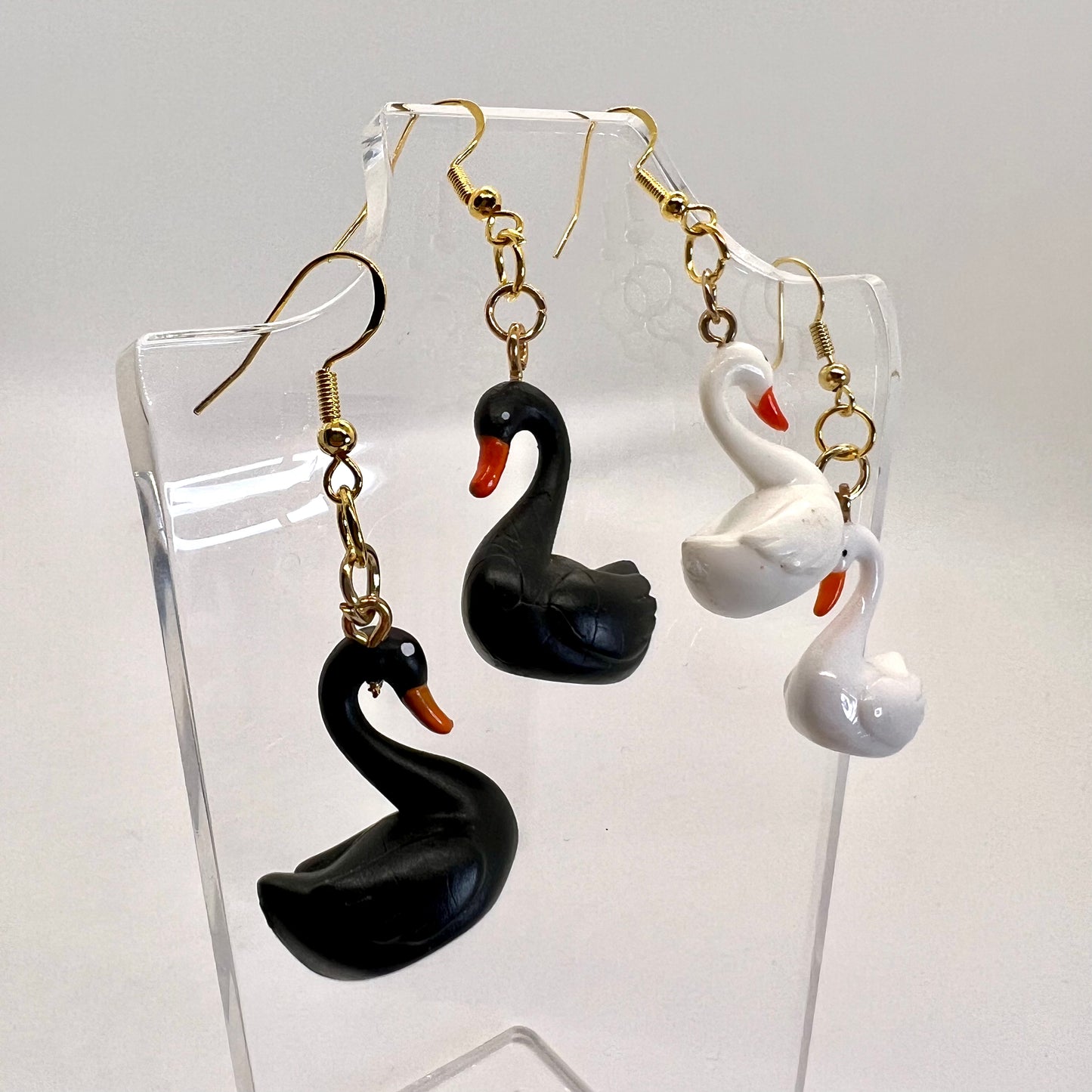 Swan Earrings