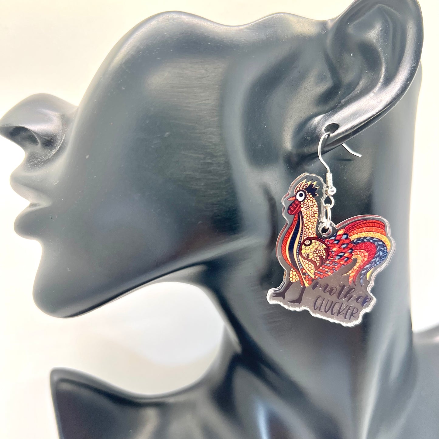 Mother Clucker Earrings