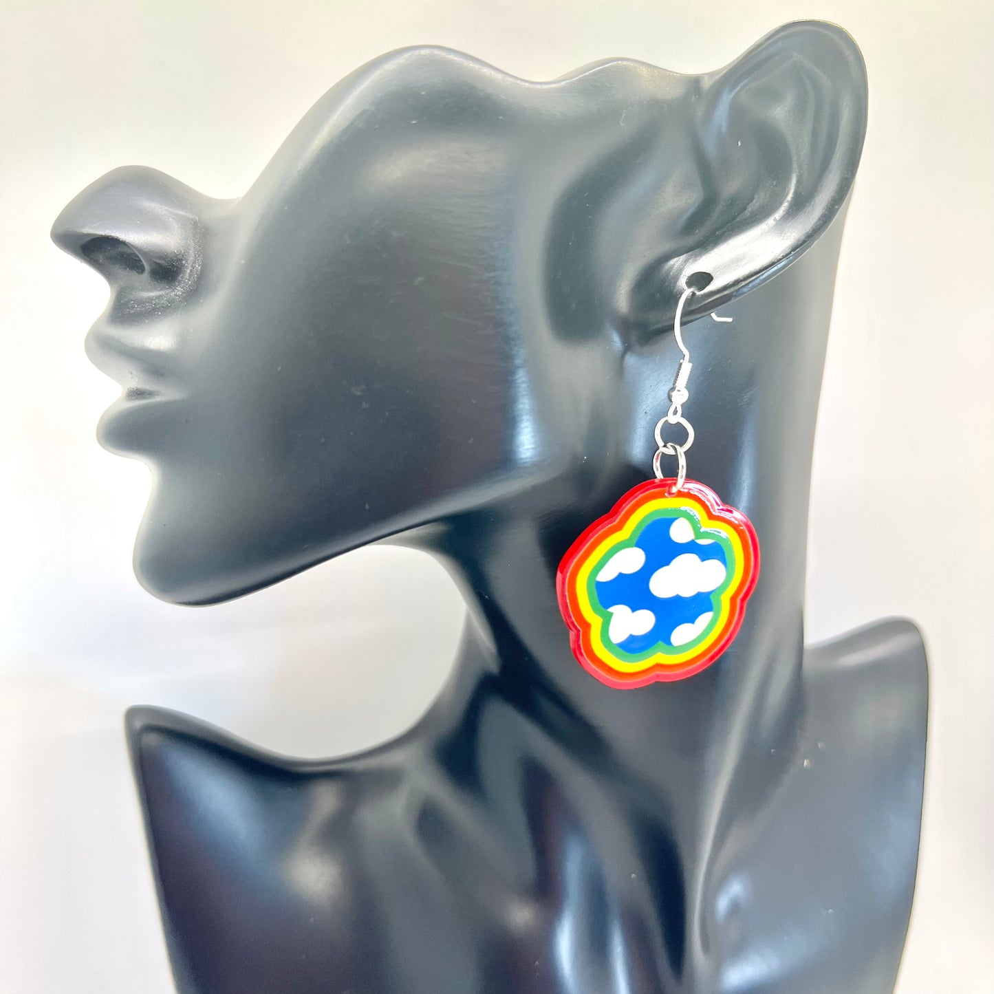 Rainbow Cloud Earrings
